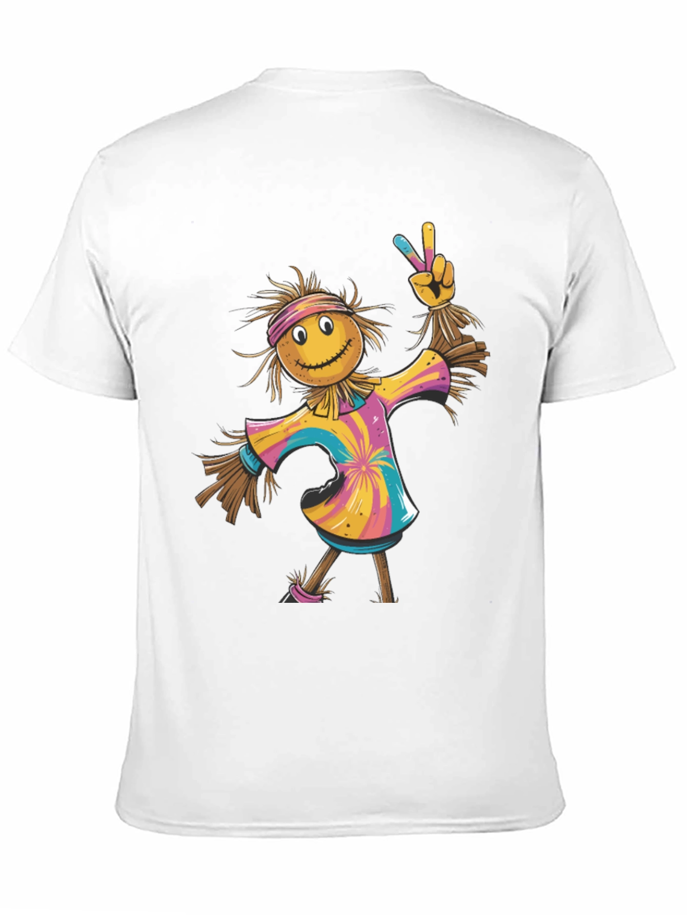Scarecrow Tie-Dye T-Shirt