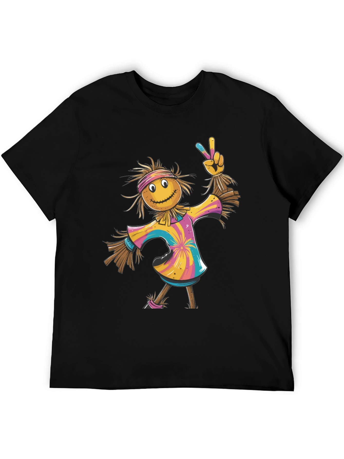 Scarecrow Tie-Dye T-Shirt