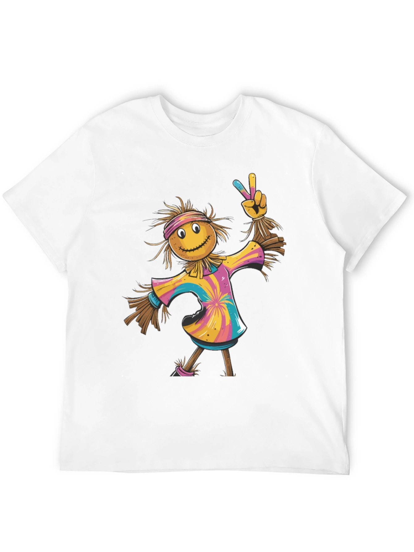 Scarecrow Tie-Dye T-Shirt