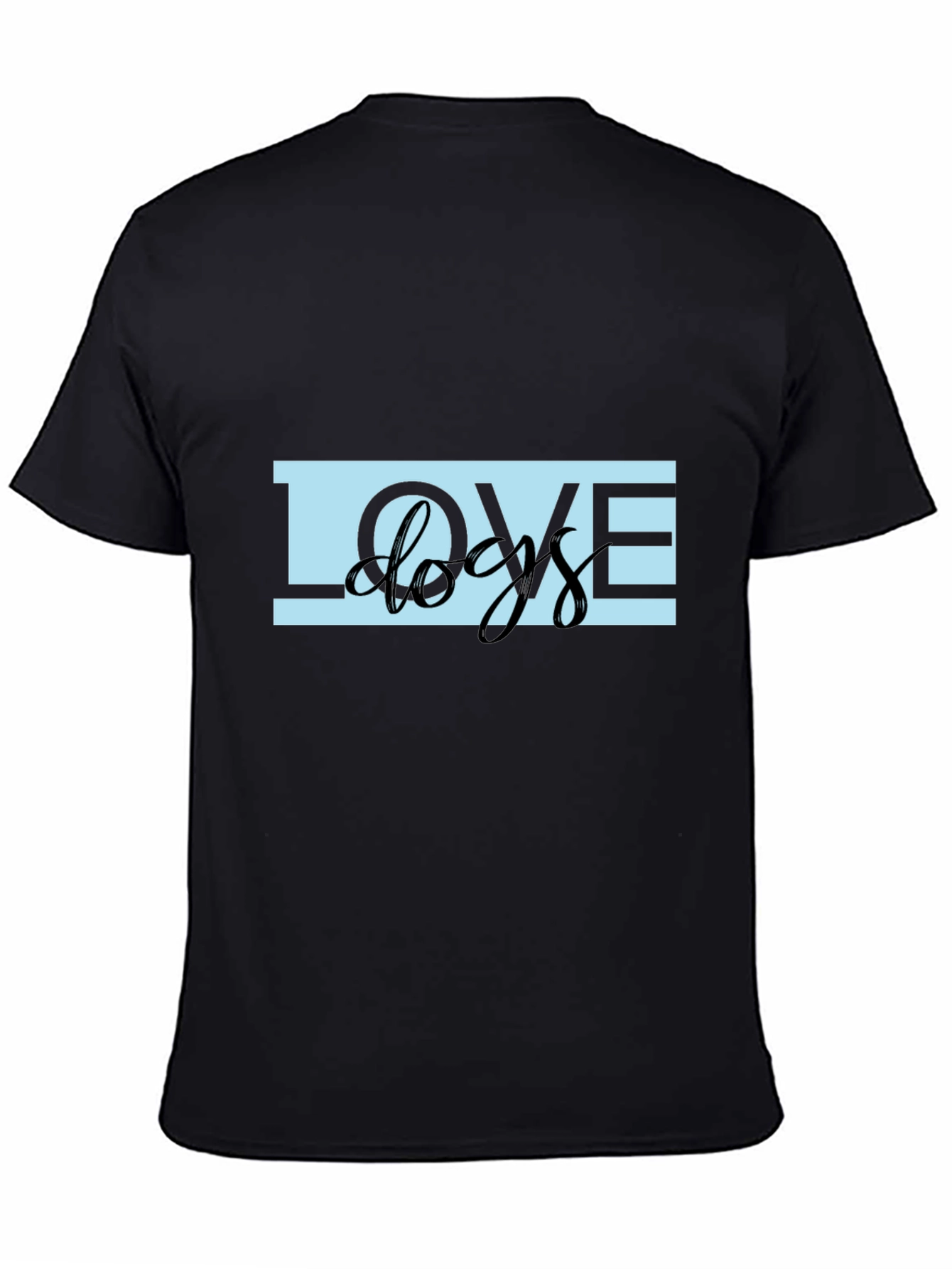 Love Dogs T-Shirt - Black