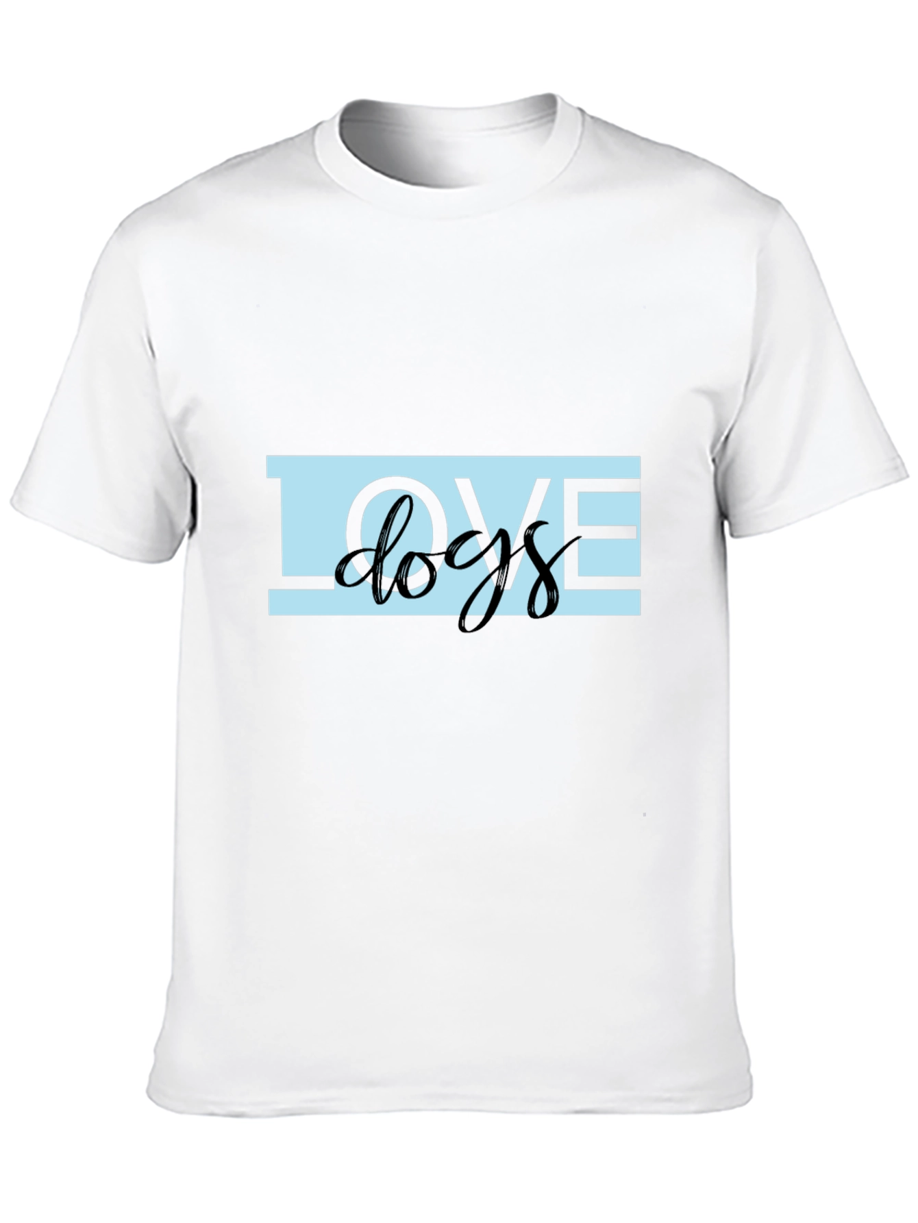 Love Dogs T-Shirt - Black