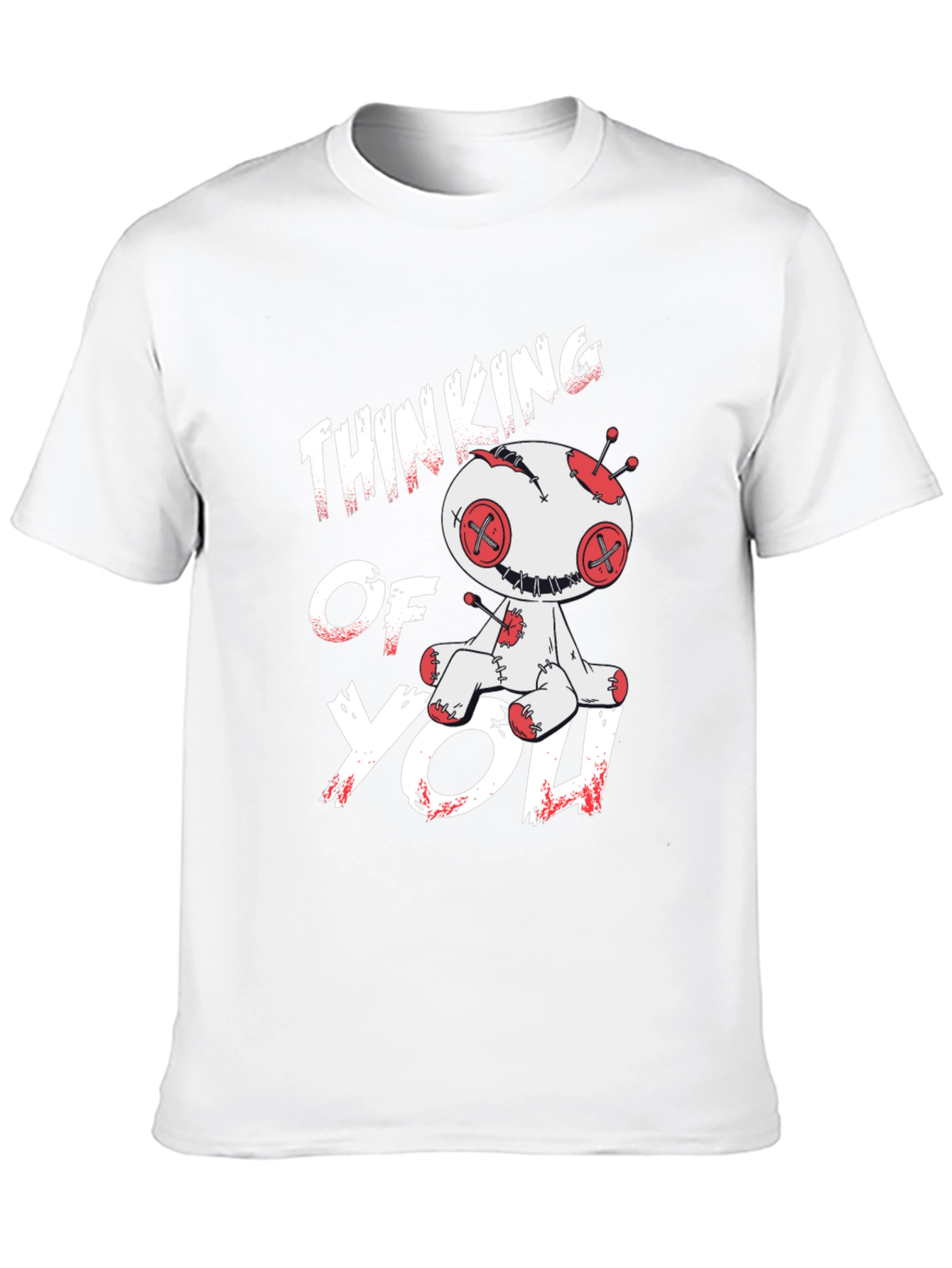 Thinking of You Voodoo Doll Graphic T-Shirt