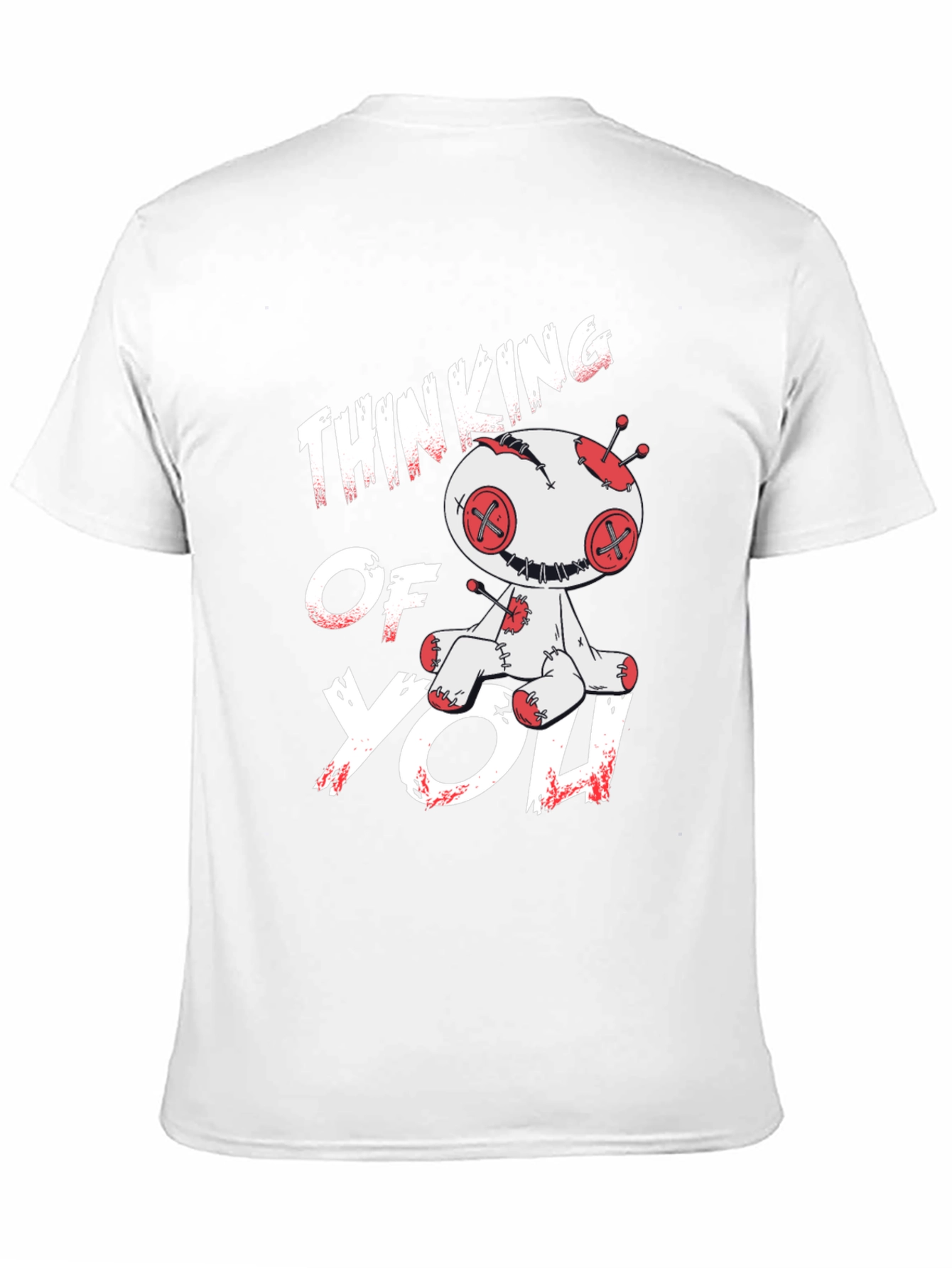 Thinking of You Voodoo Doll Graphic T-Shirt