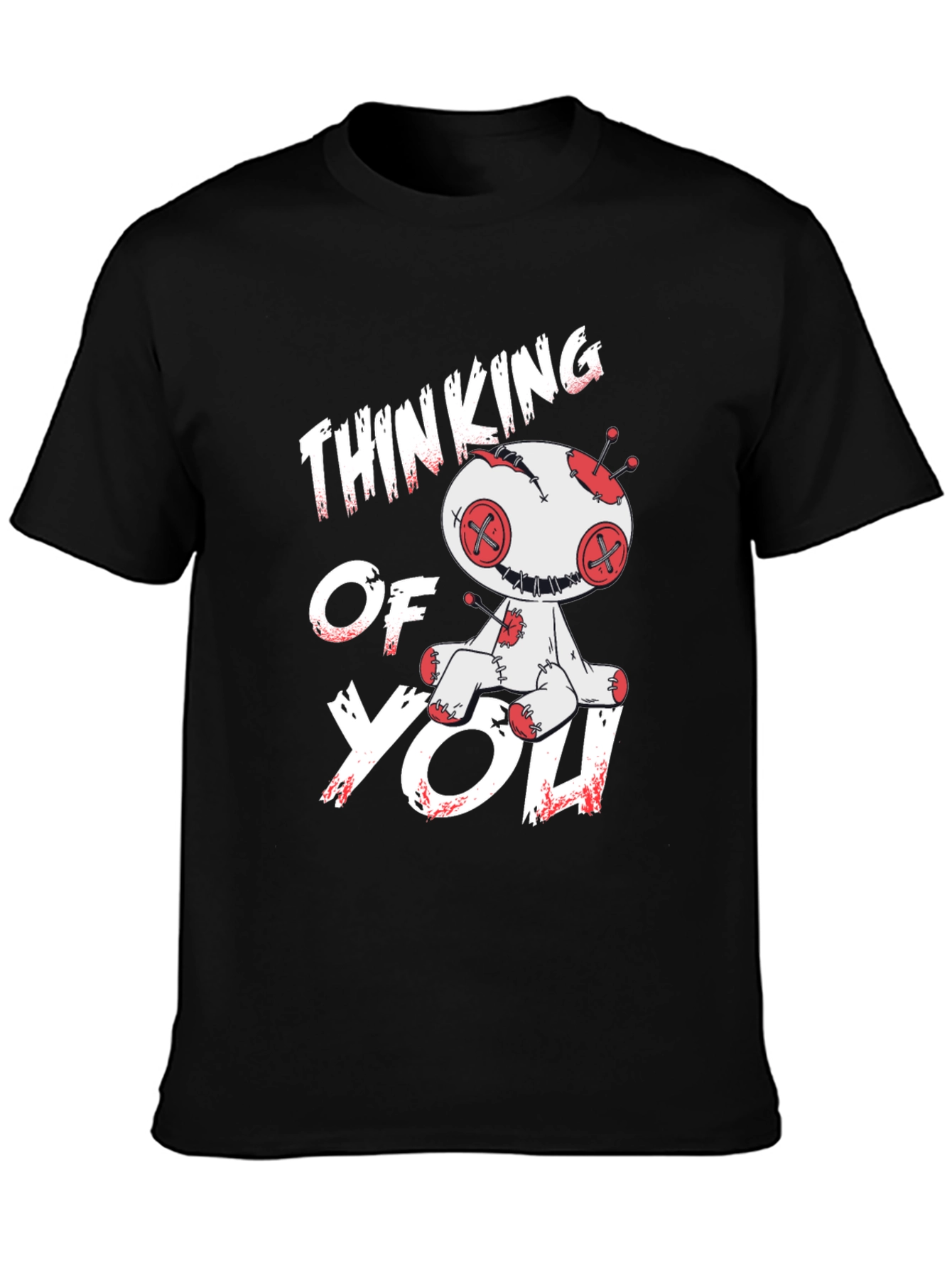 Thinking of You Voodoo Doll Graphic T-Shirt