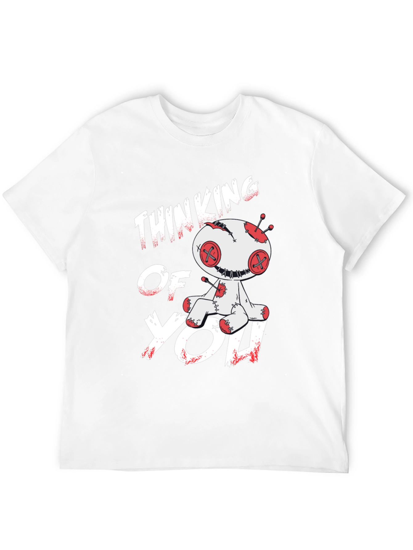 Thinking of You Voodoo Doll Graphic T-Shirt