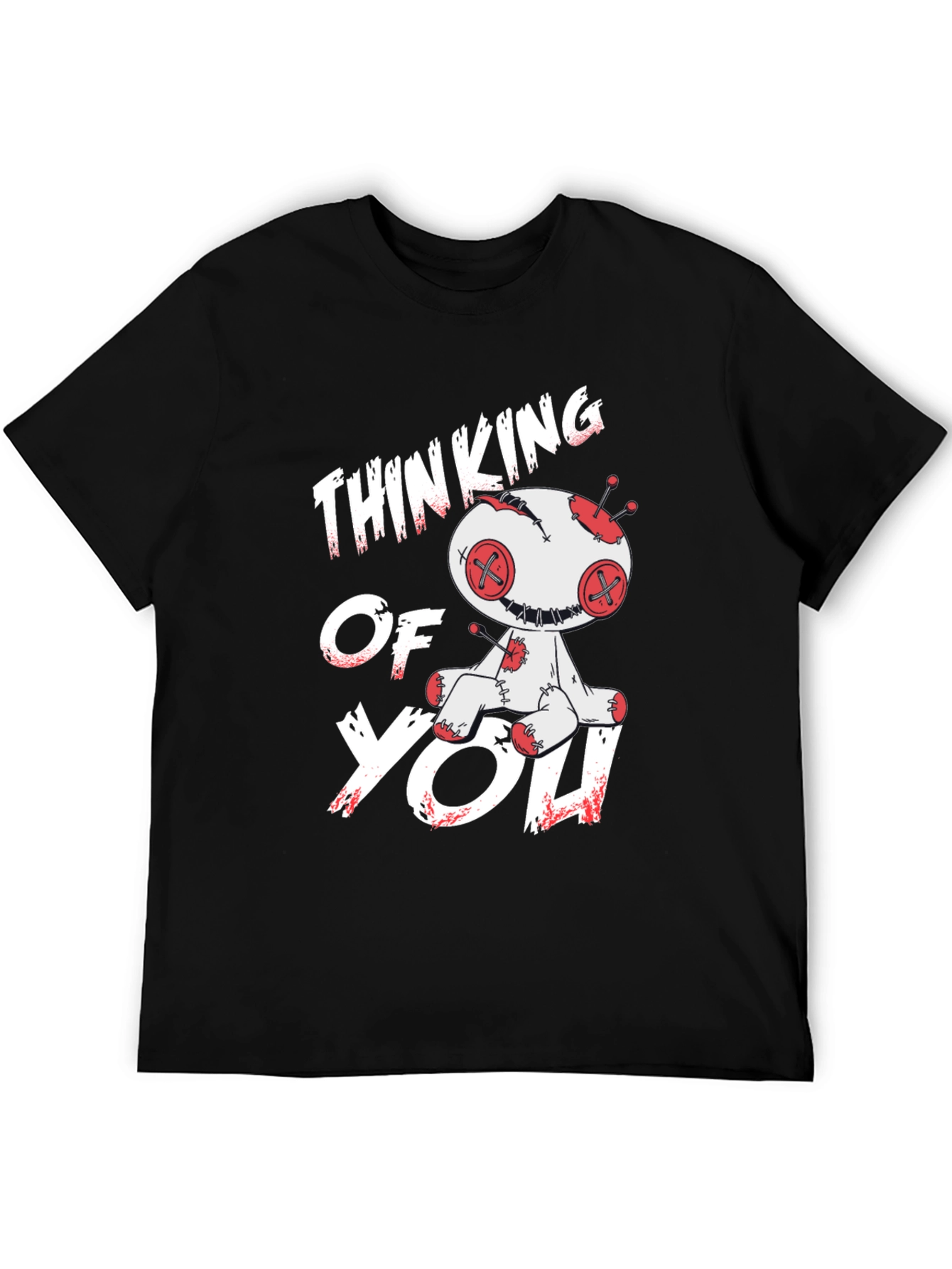 Thinking of You Voodoo Doll Graphic T-Shirt