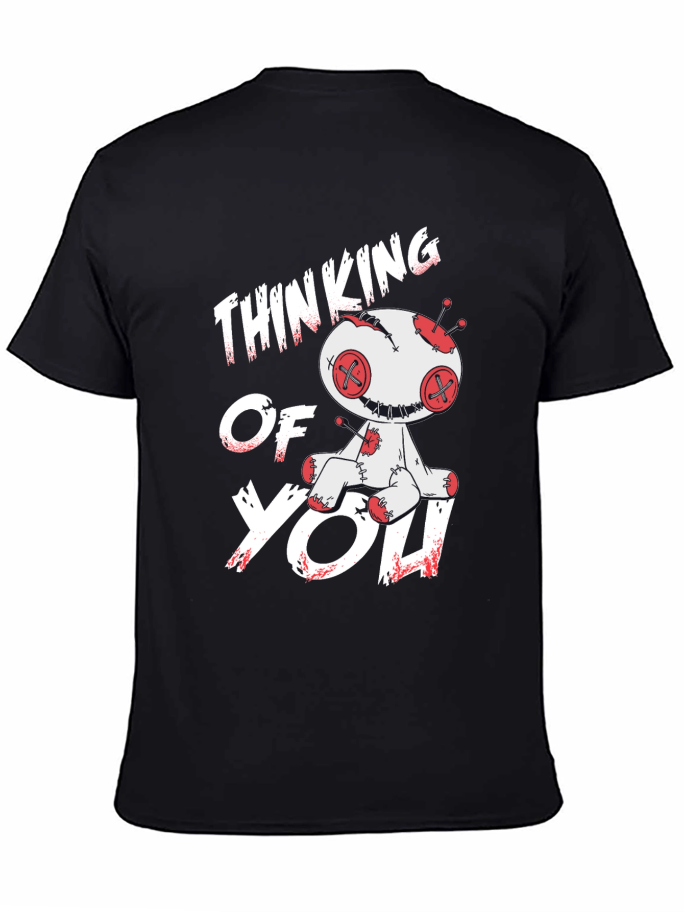 Thinking of You Voodoo Doll Graphic T-Shirt