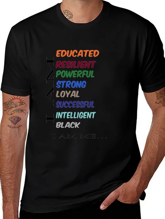 Educated Resilient Black Pride T-Shirt