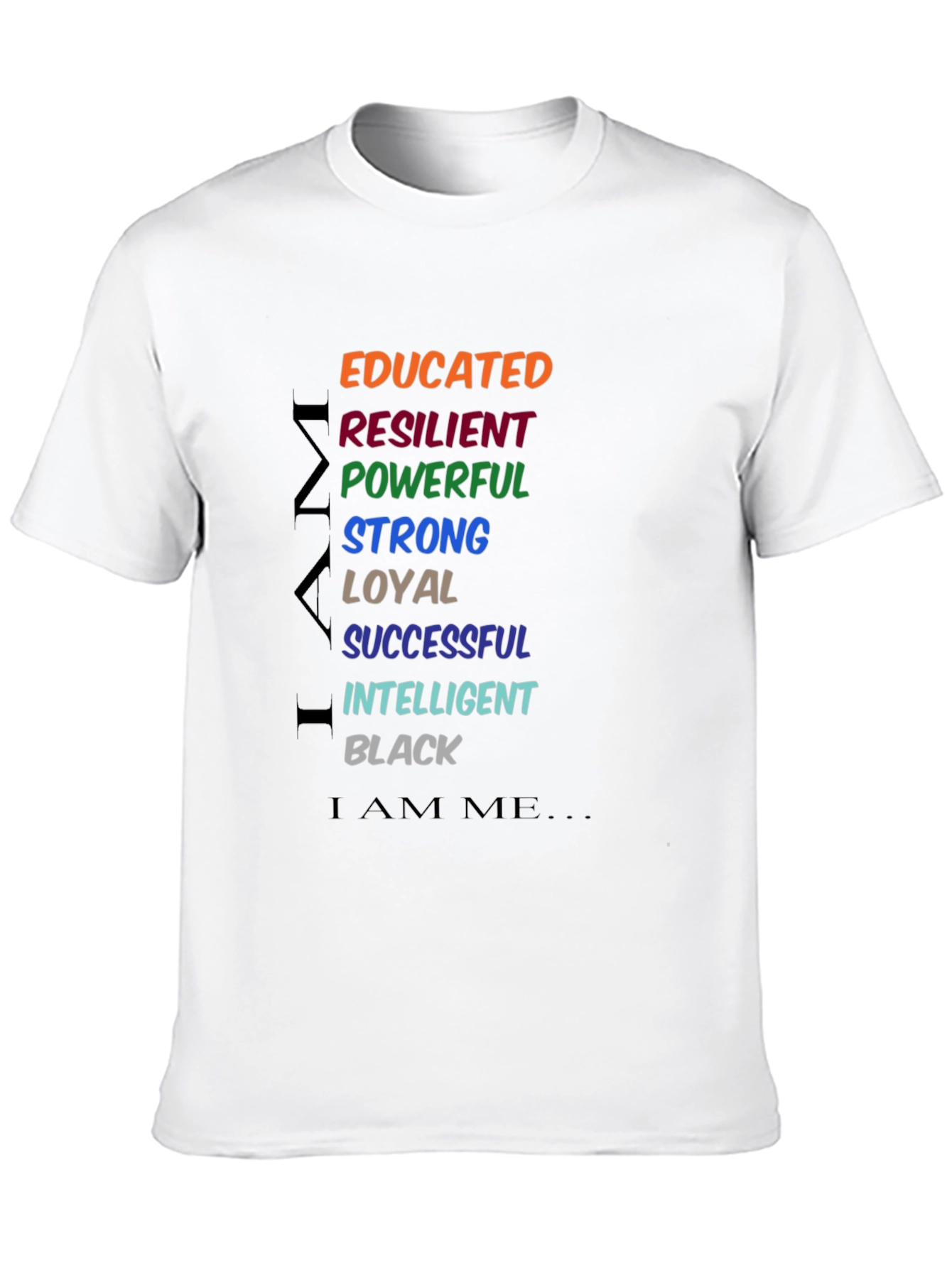 Educated Resilient Black Pride T-Shirt