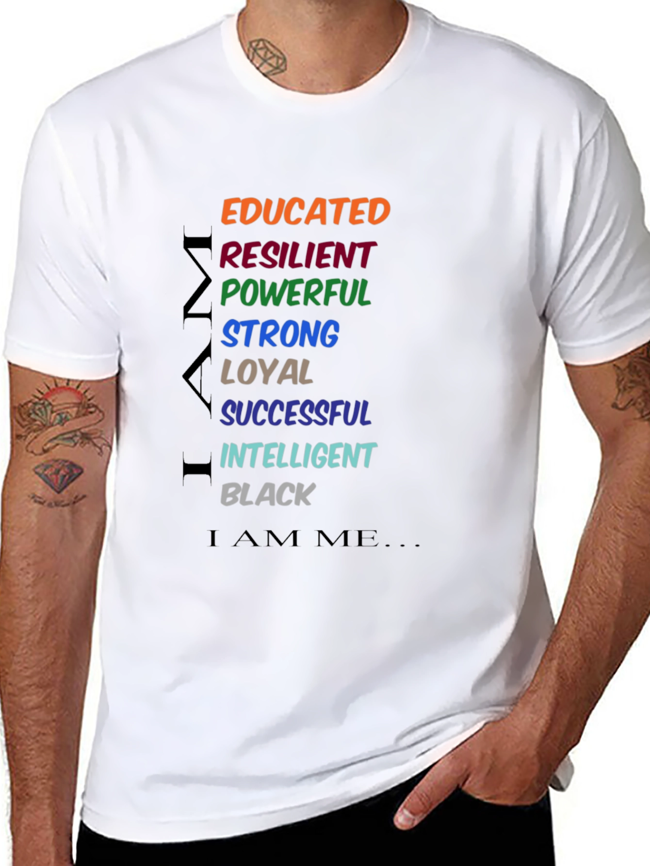 Educated Resilient Black Pride T-Shirt