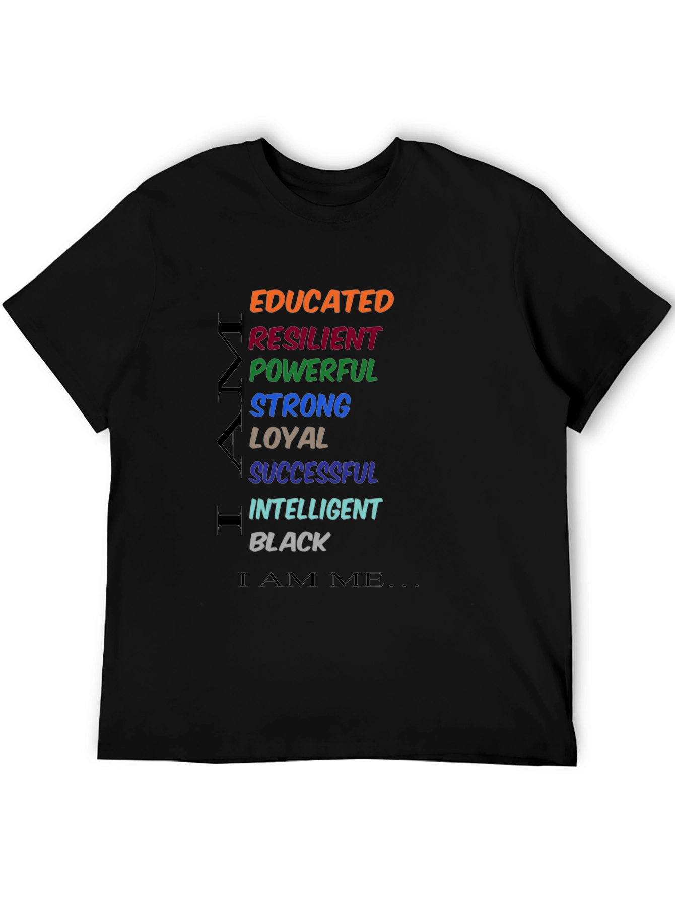 Educated Resilient Black Pride T-Shirt