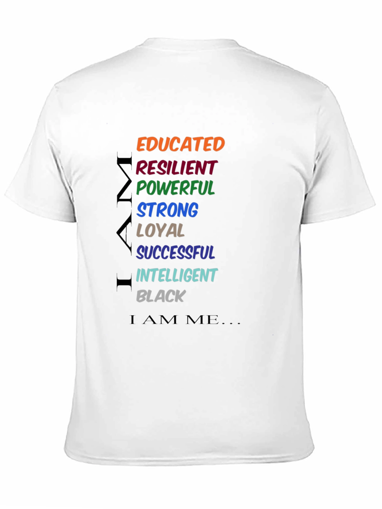Educated Resilient Black Pride T-Shirt