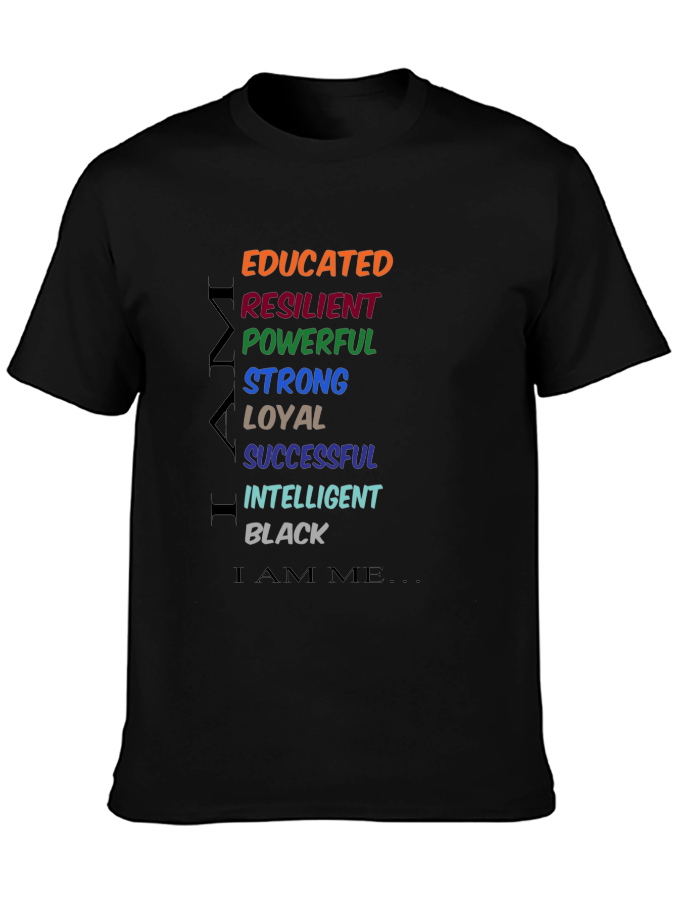 Educated Resilient Black Pride T-Shirt