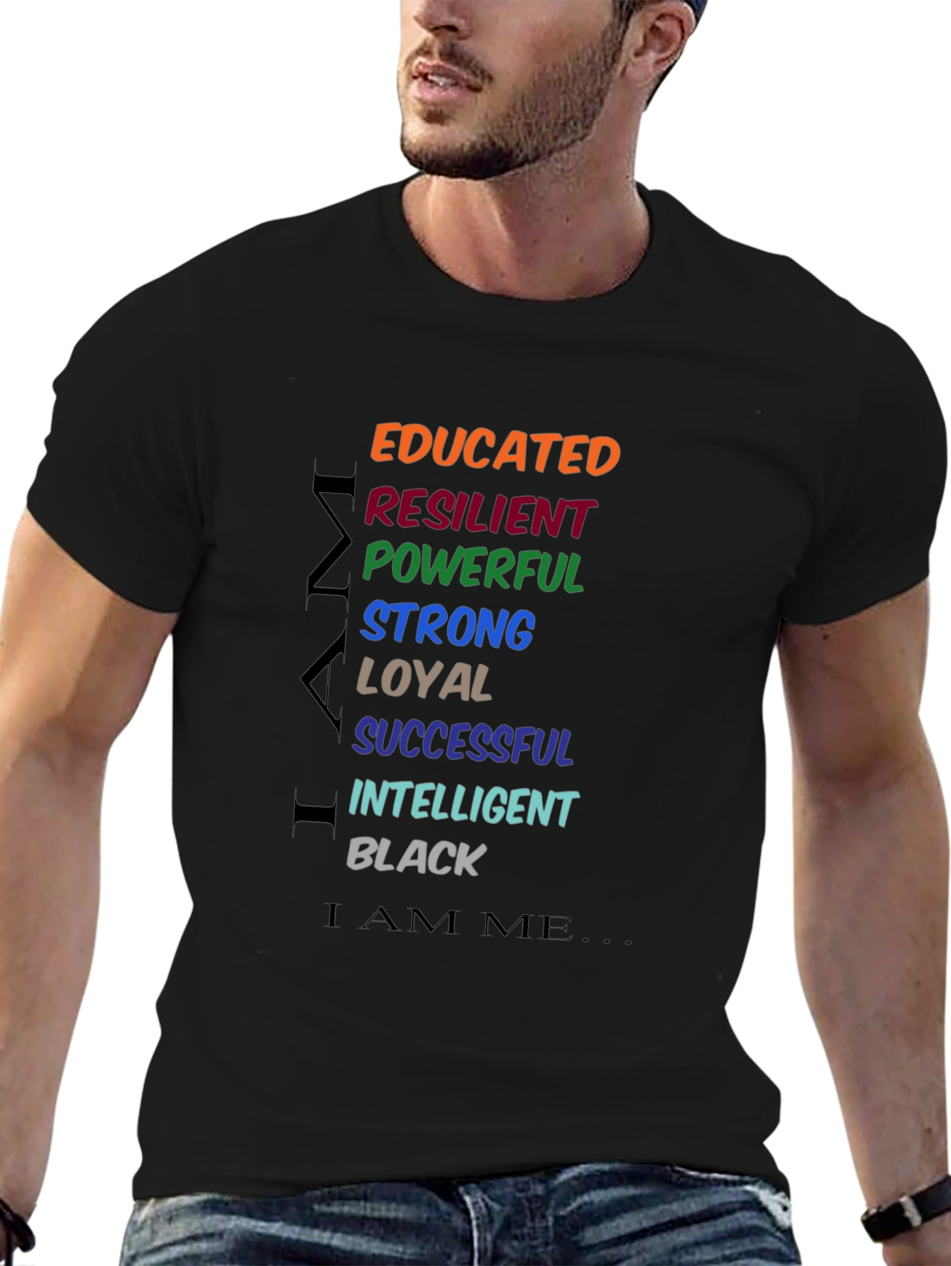 Educated Resilient Black Pride T-Shirt