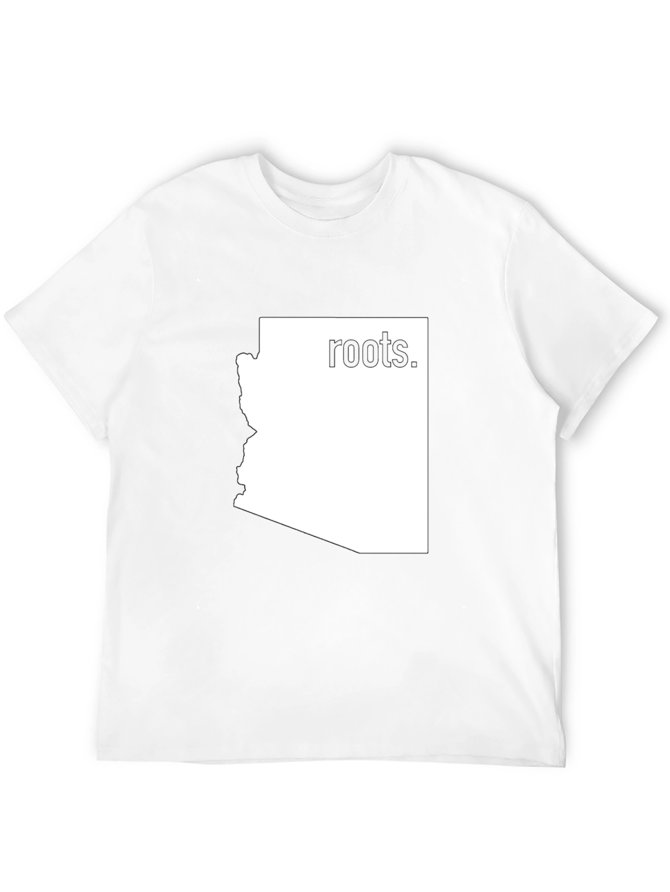 Arizona Roots Graphic Tee - Black Cotton Shirt