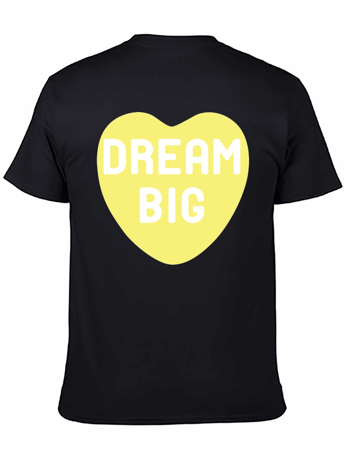 Dream Big Heart Tee - Black