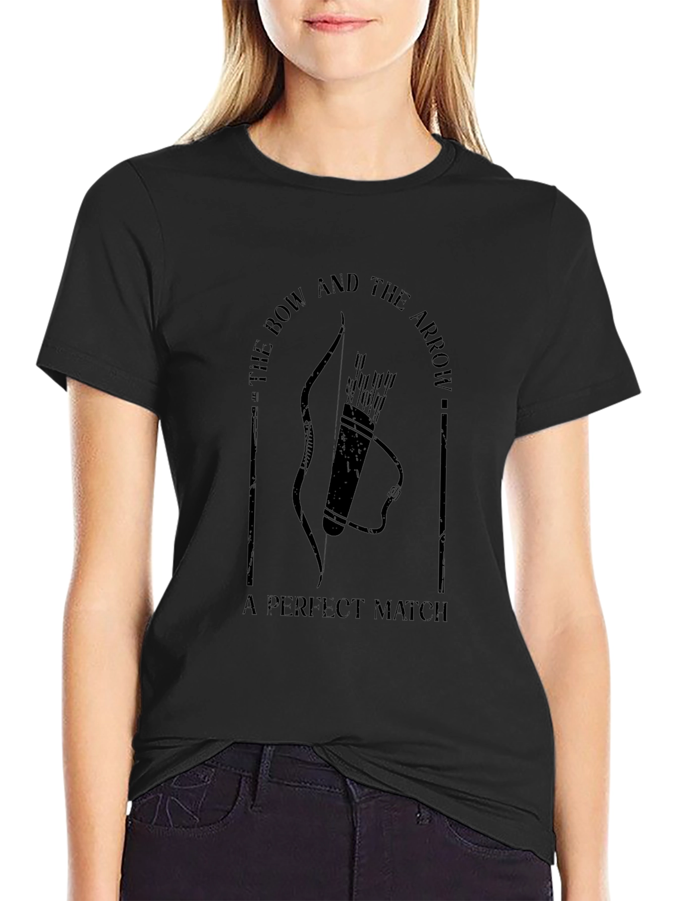 Archery Bow & Arrow T-Shirt - A Perfect Match