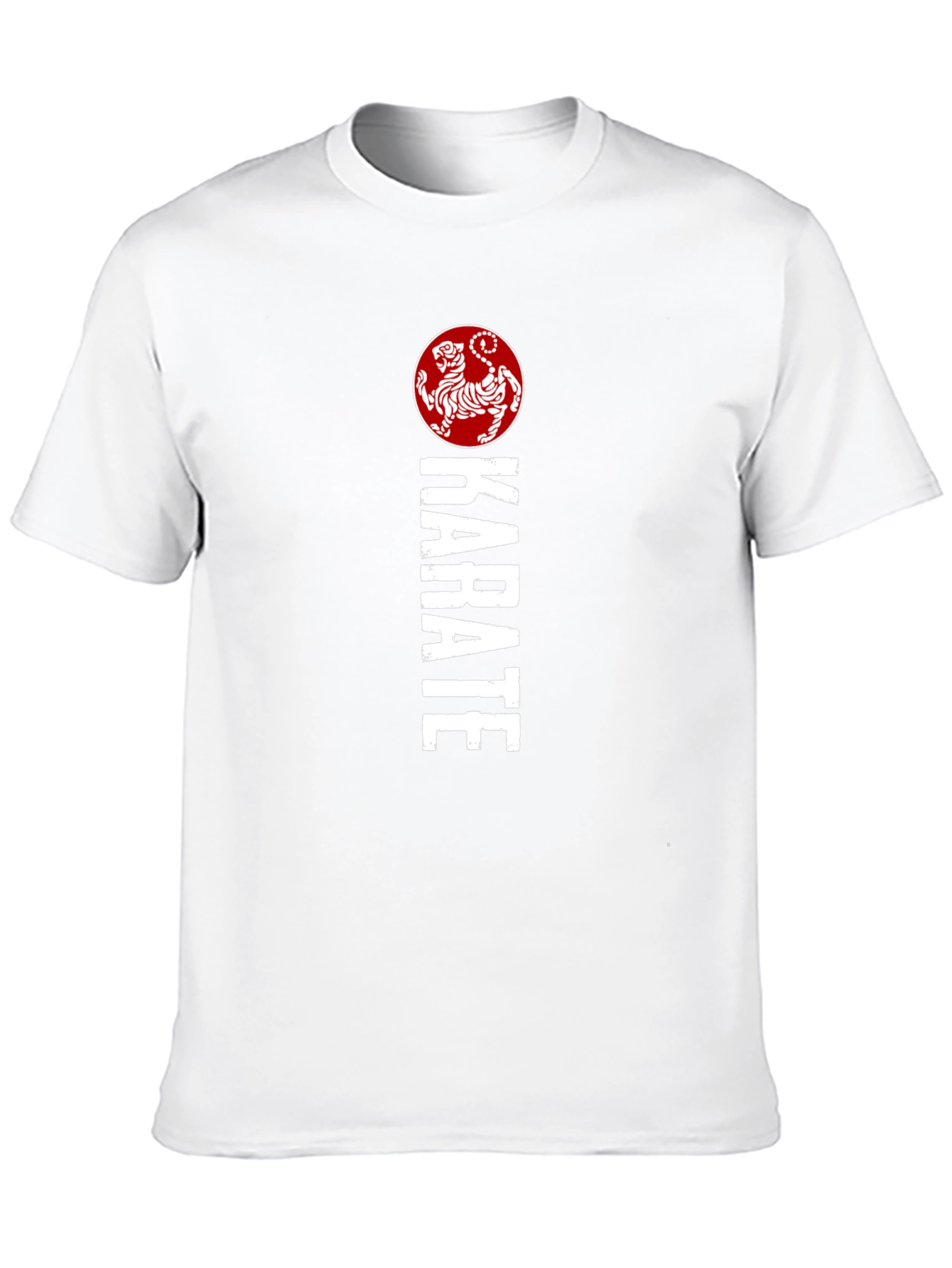 Karate Tiger Graphic T-Shirt - Martial Arts Style