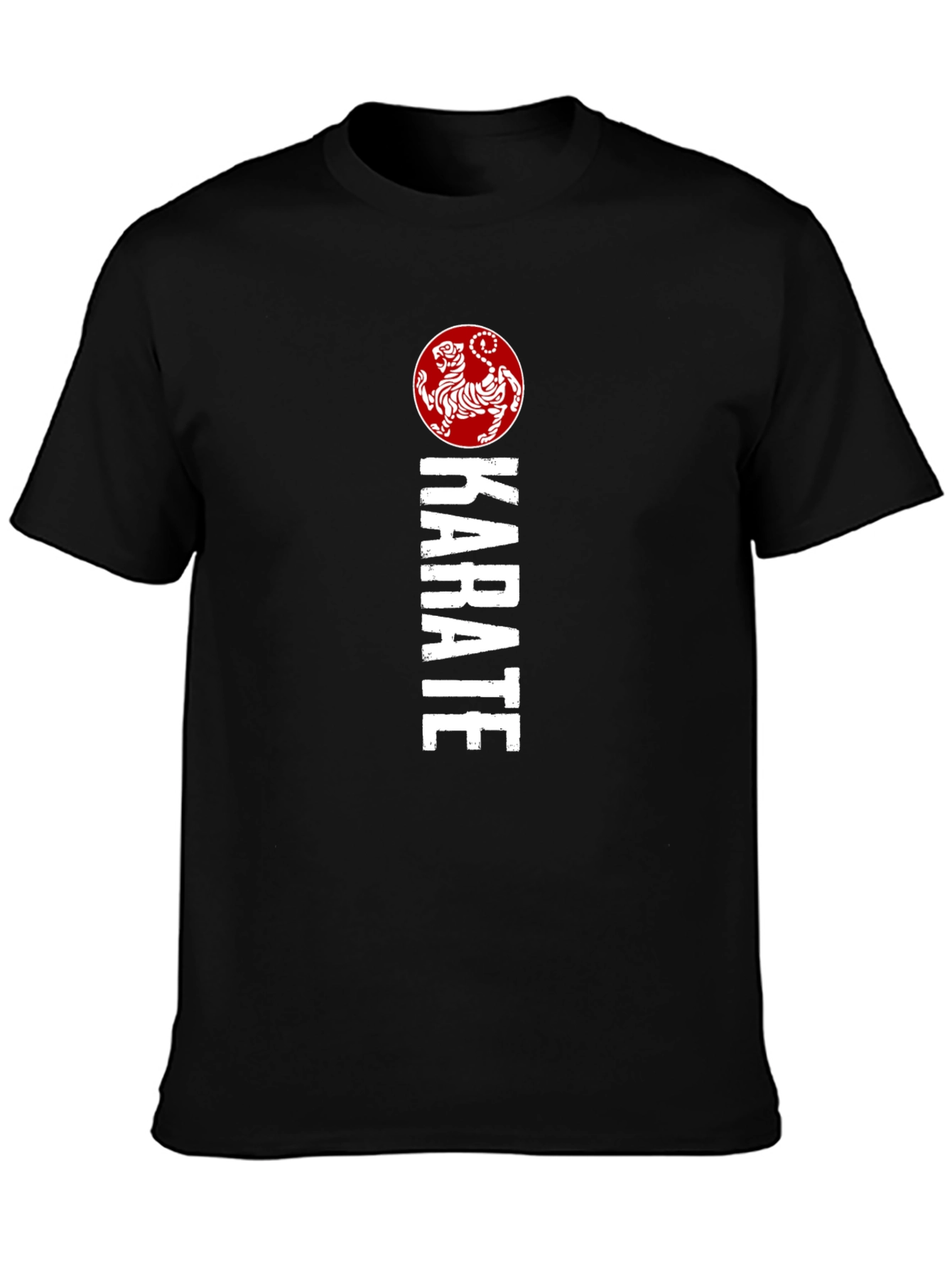Karate Tiger Graphic T-Shirt - Martial Arts Style