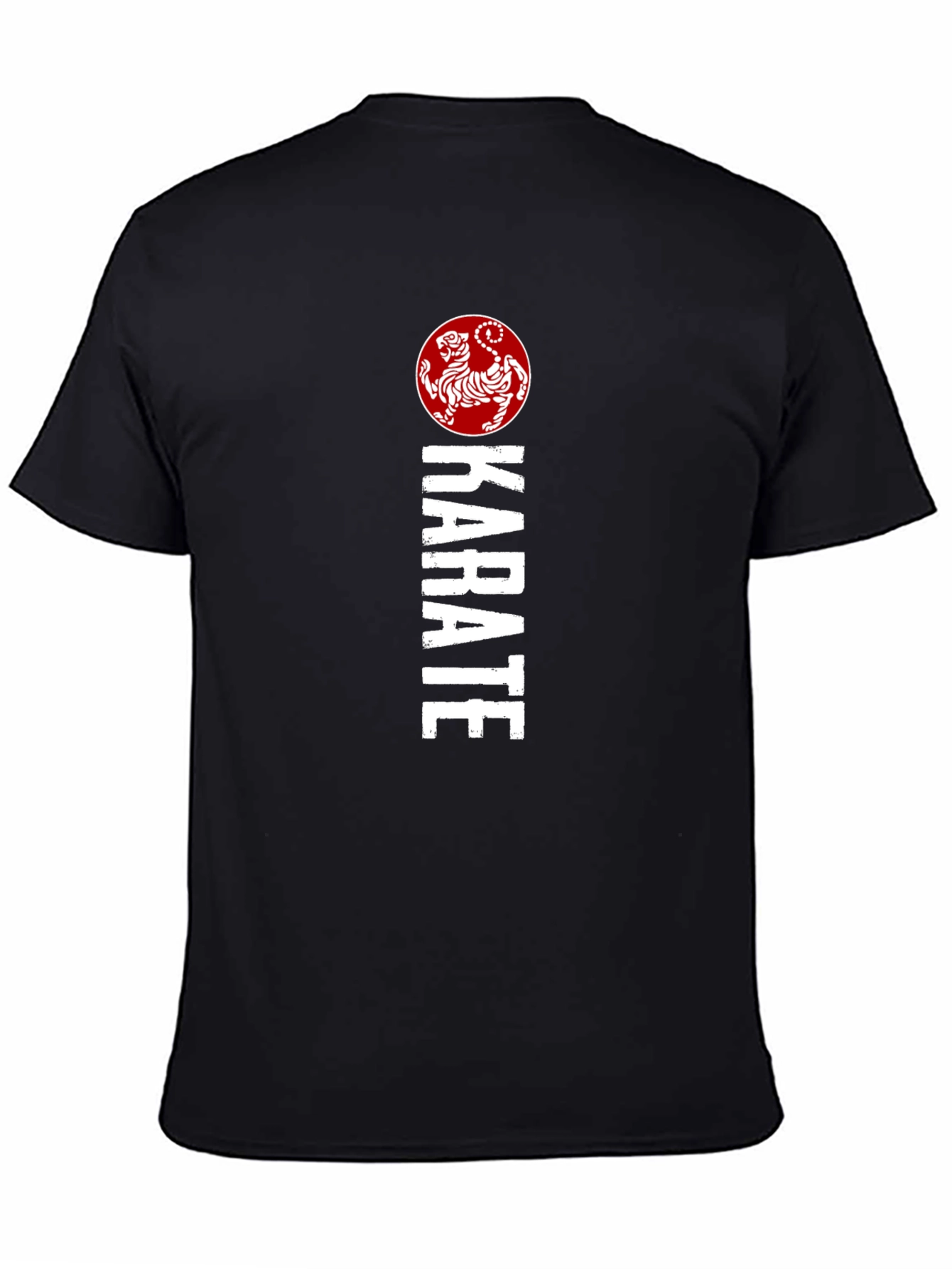 Karate Tiger Graphic T-Shirt - Martial Arts Style