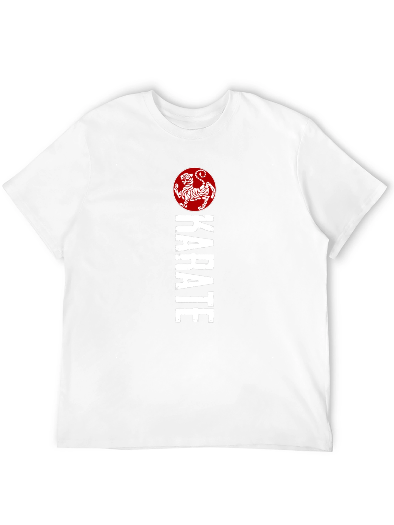 Karate Tiger Graphic T-Shirt - Martial Arts Style