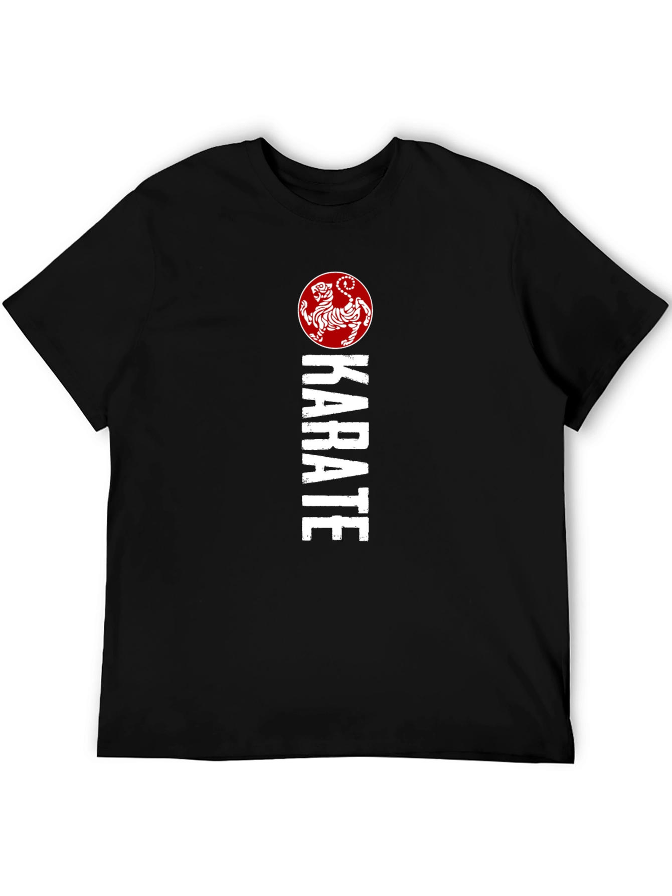 Karate Tiger Graphic T-Shirt - Martial Arts Style