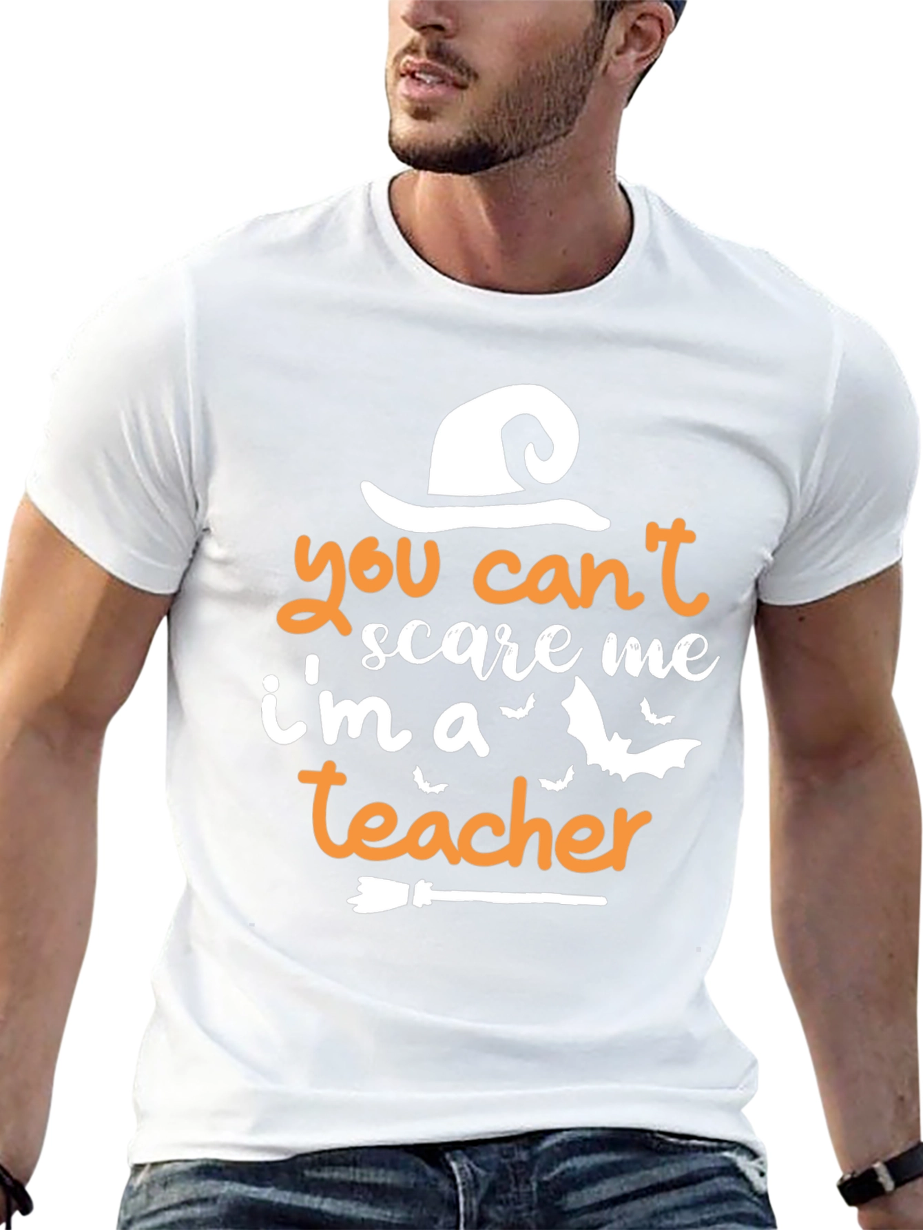 You Cant Scare Me Im A Teacher T-Shirt