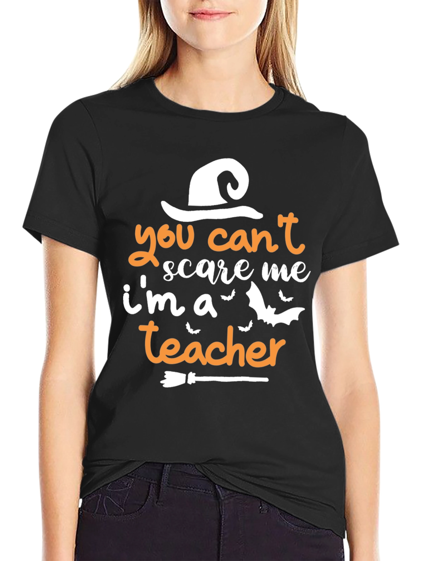 You Cant Scare Me Im A Teacher T-Shirt