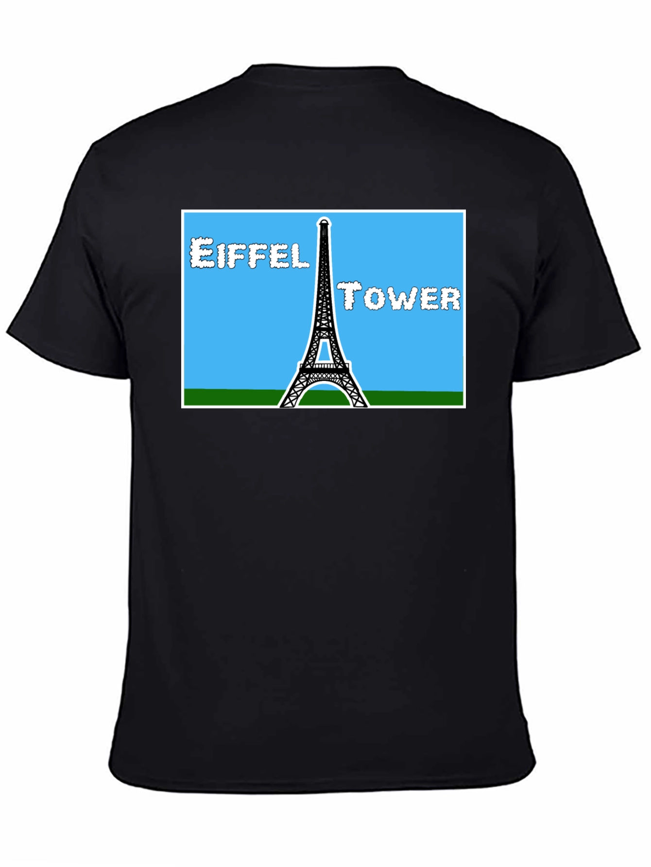 Eiffel Tower Graphic T-Shirt - Paris Landmark Tee