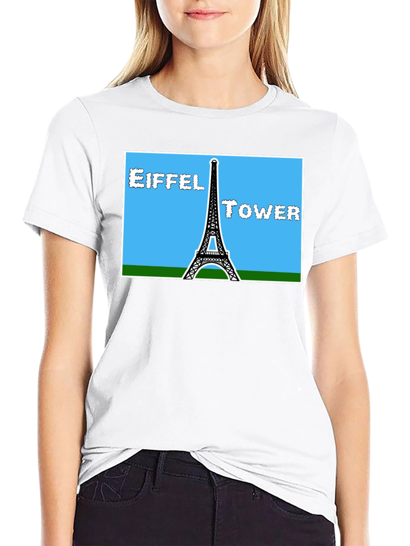 Eiffel Tower Graphic T-Shirt - Paris Landmark Tee