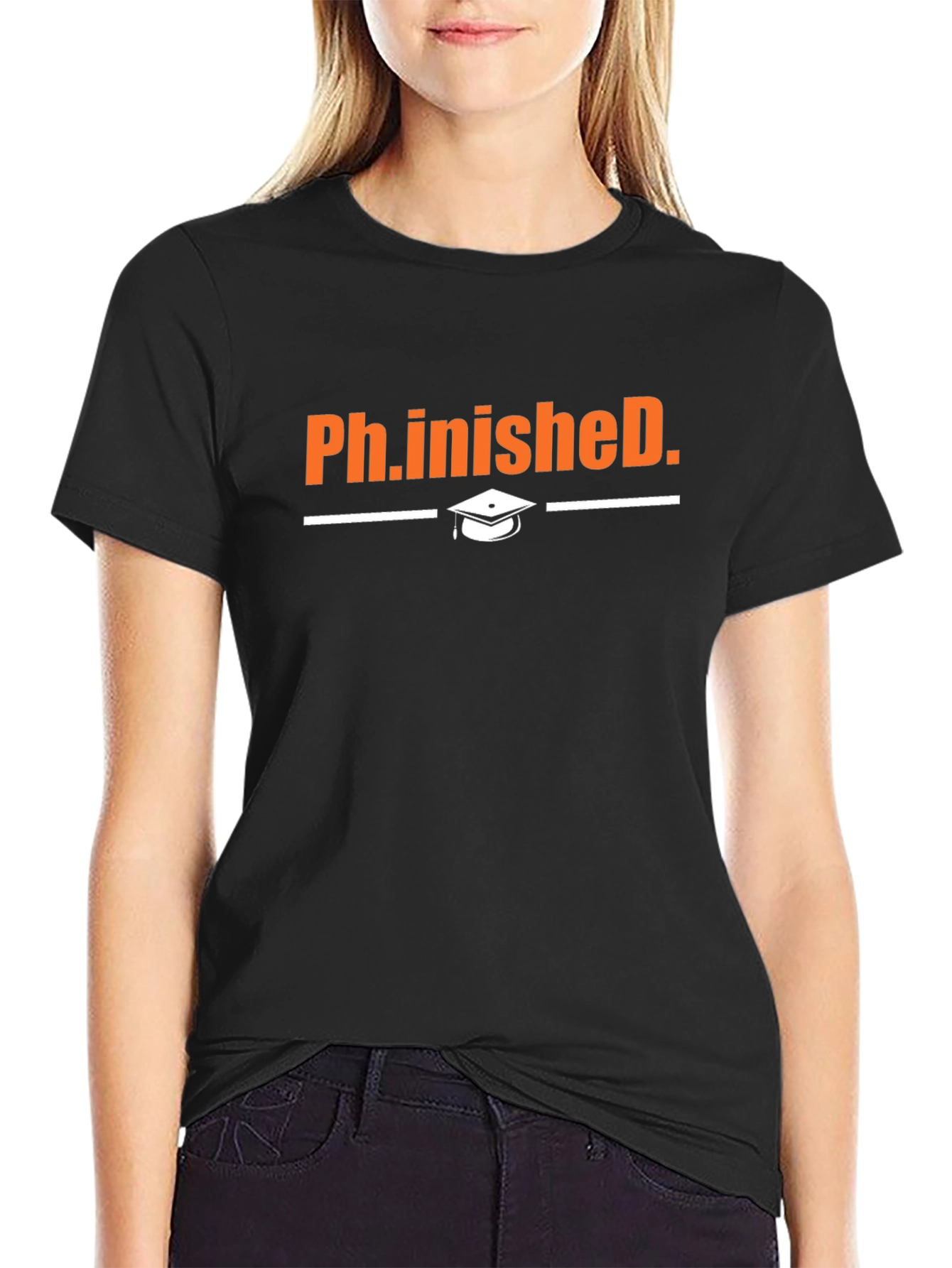 Ph.inished Graduation T-Shirt - Congrats PhD Graduate!