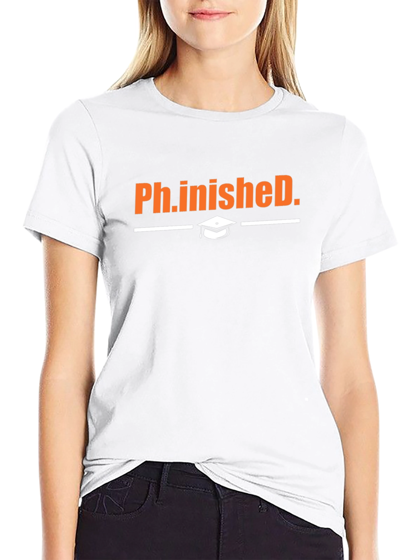 Ph.inished Graduation T-Shirt - Congrats PhD Graduate!