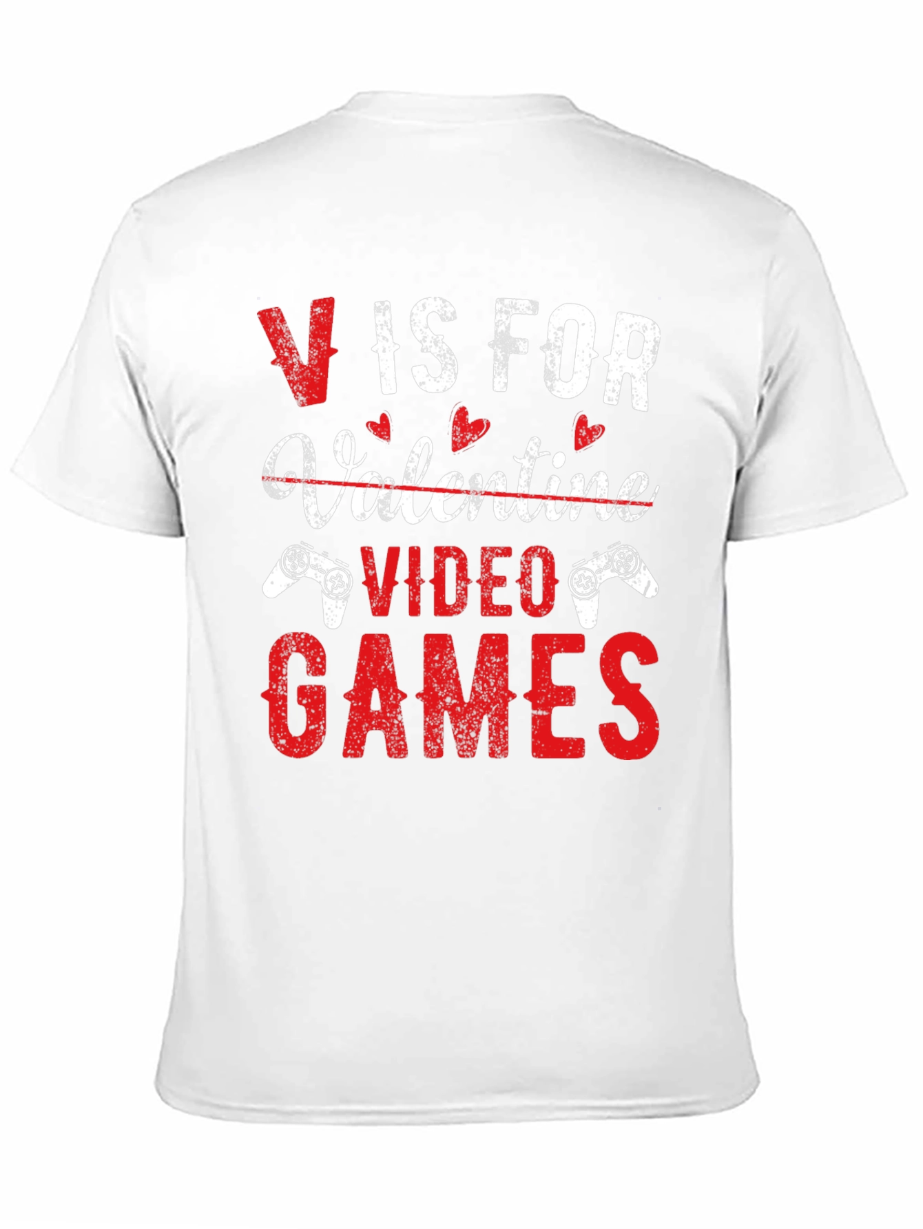 Valentines Day Gamer T-Shirt - Video Games