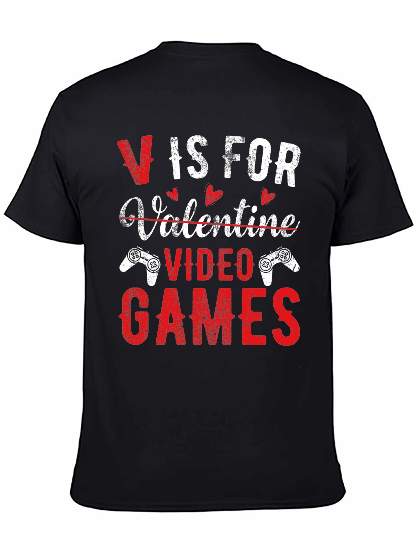 Valentines Day Gamer T-Shirt - Video Games