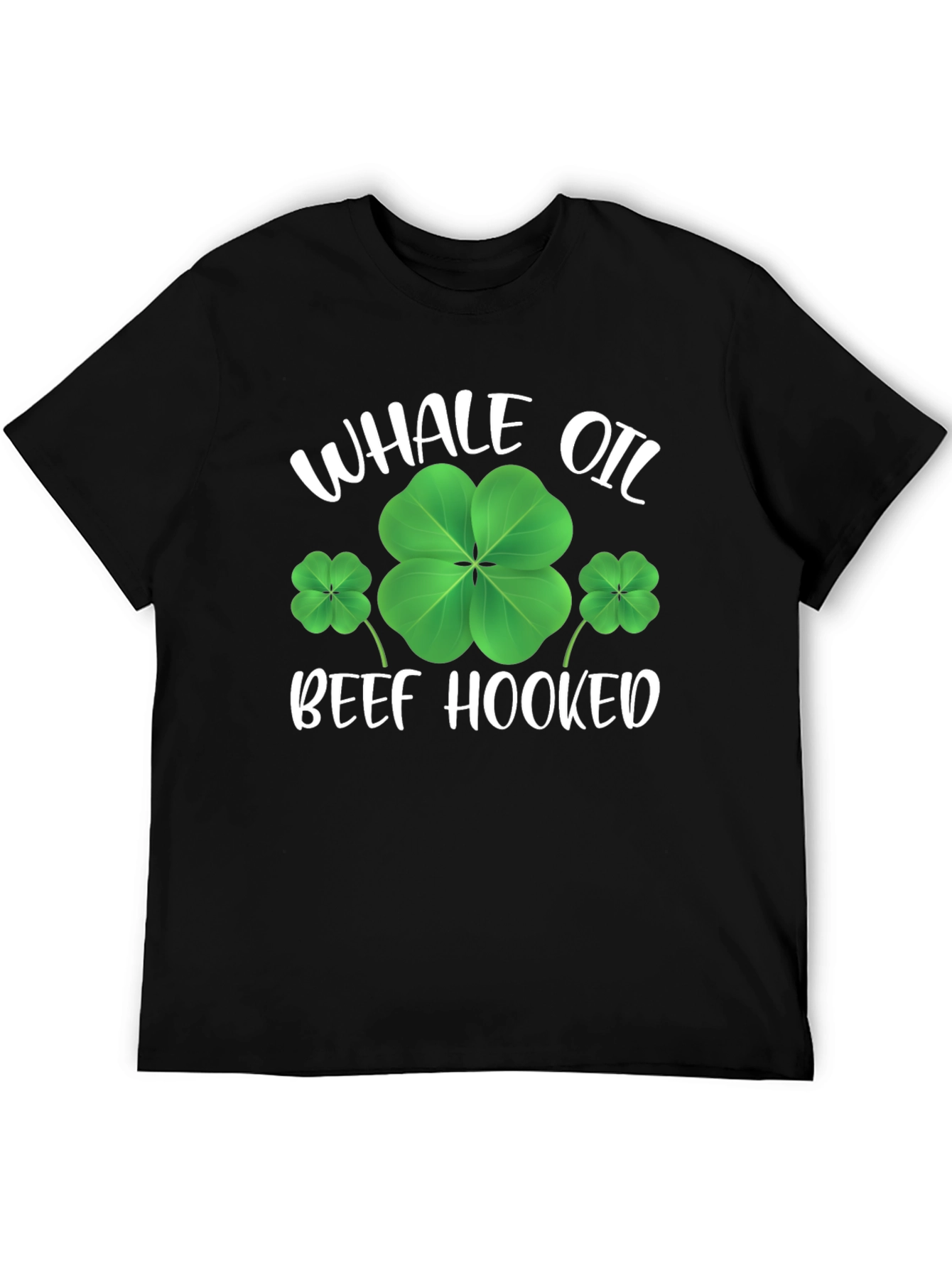 Whale Oil Beef Hooked St. Patricks Day Tee