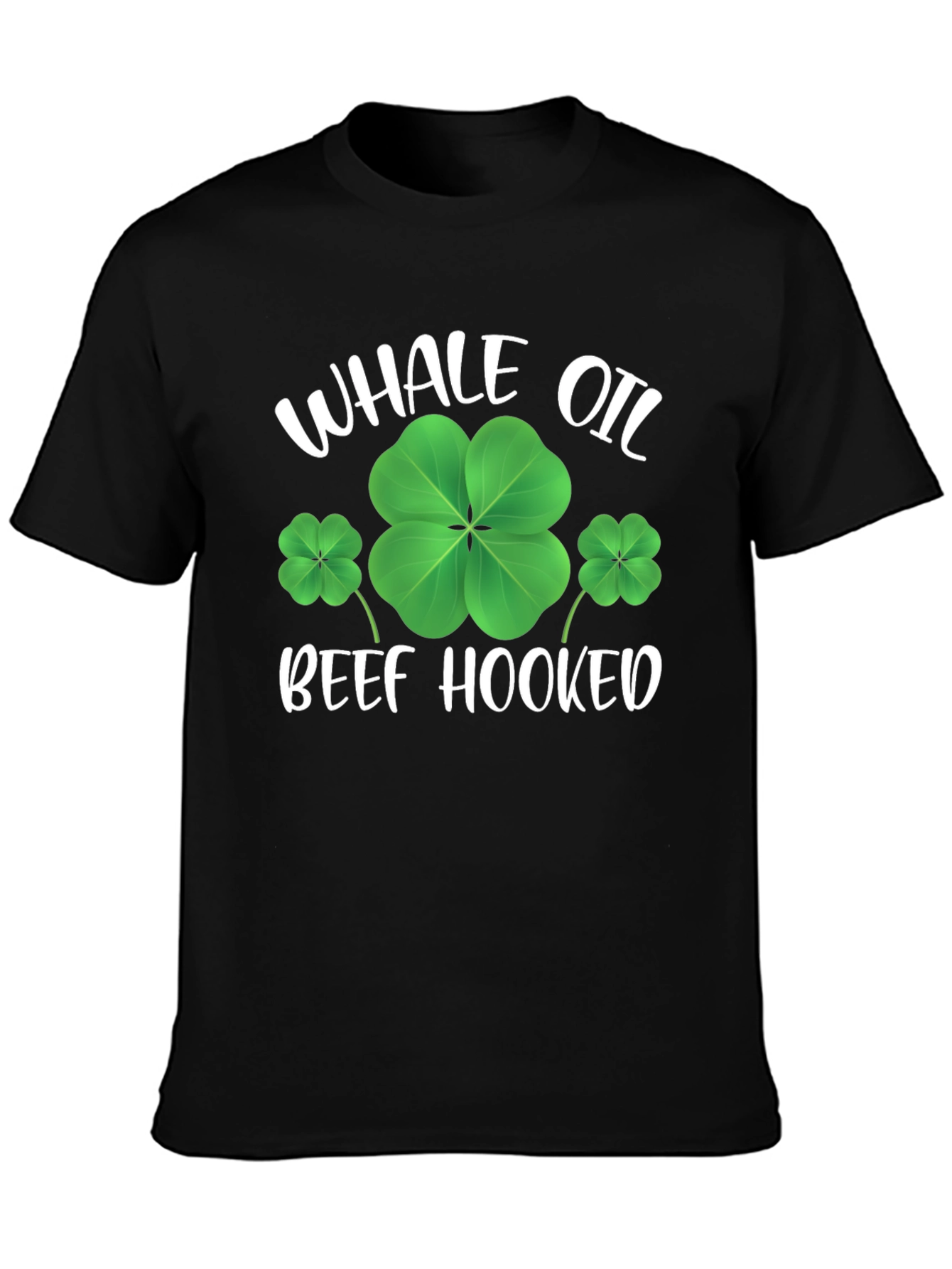 Whale Oil Beef Hooked St. Patricks Day Tee