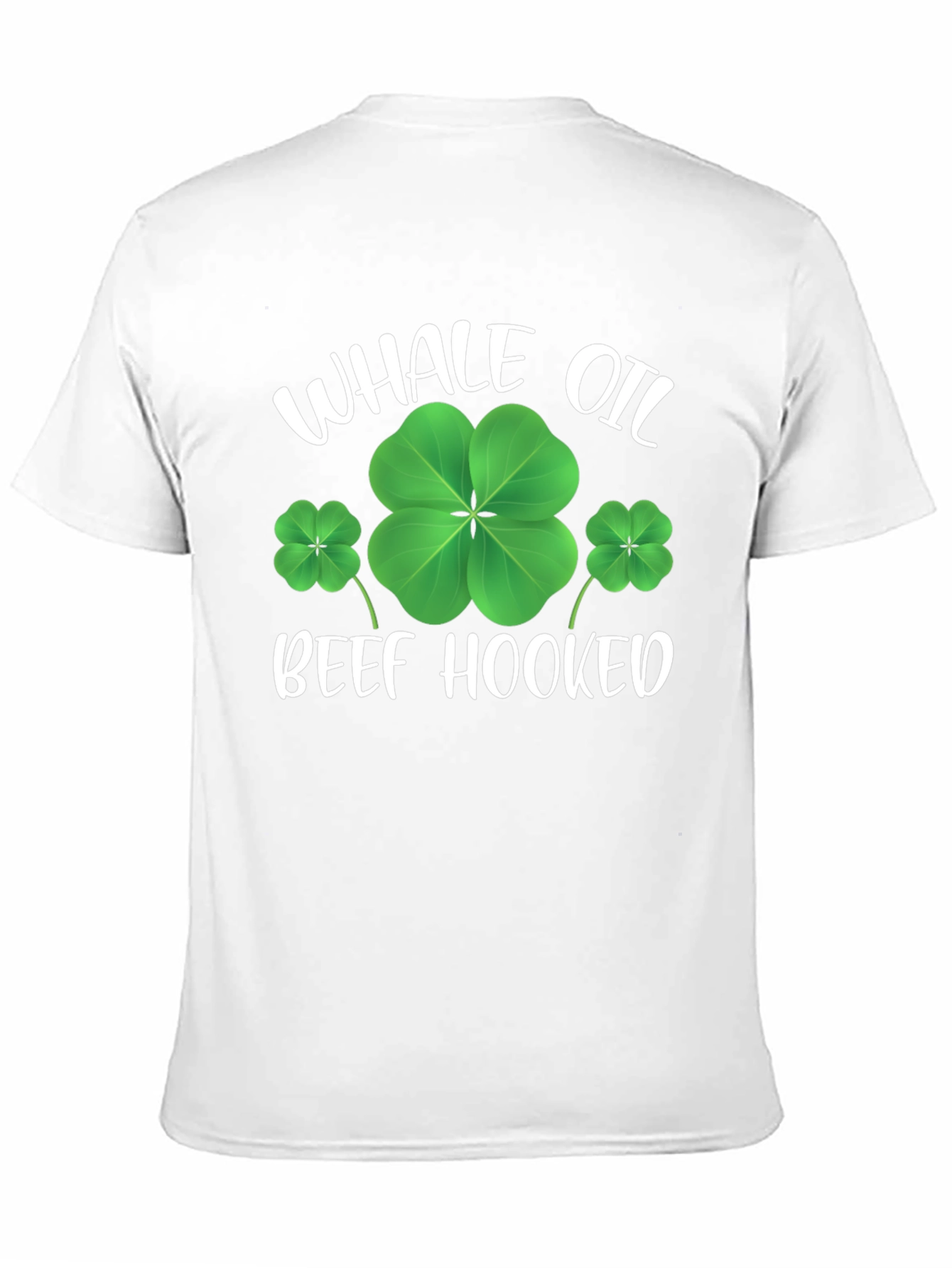 Whale Oil Beef Hooked St. Patricks Day Tee