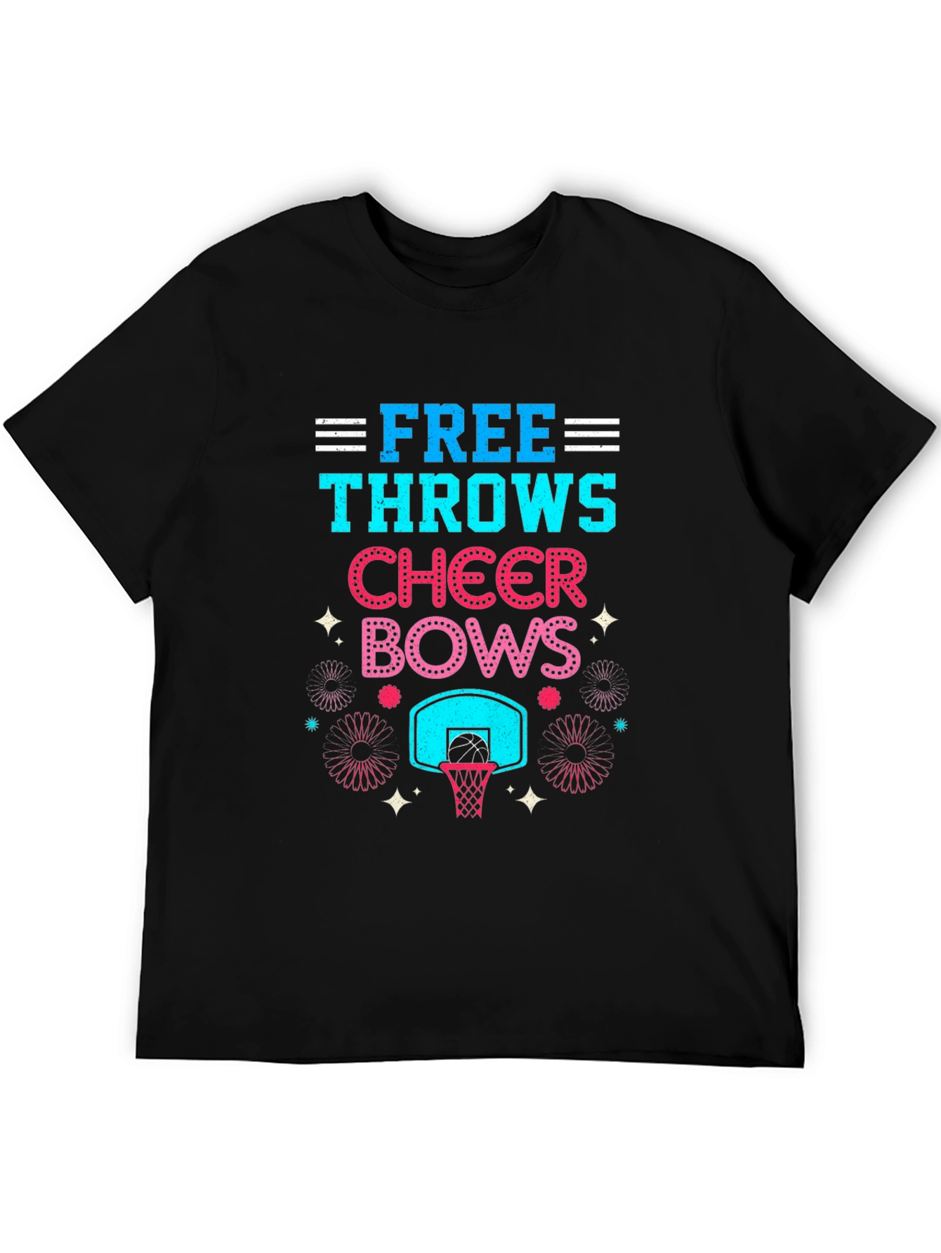Free Throws Cheer Bows T-Shirt