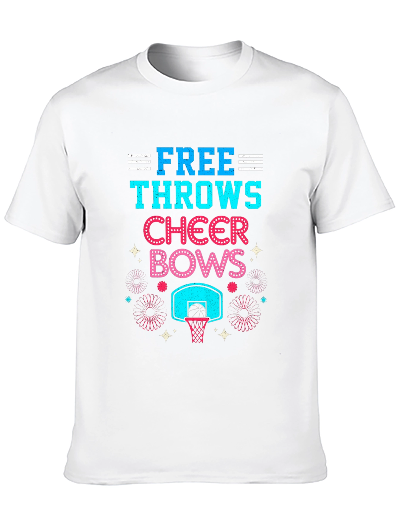 Free Throws Cheer Bows T-Shirt