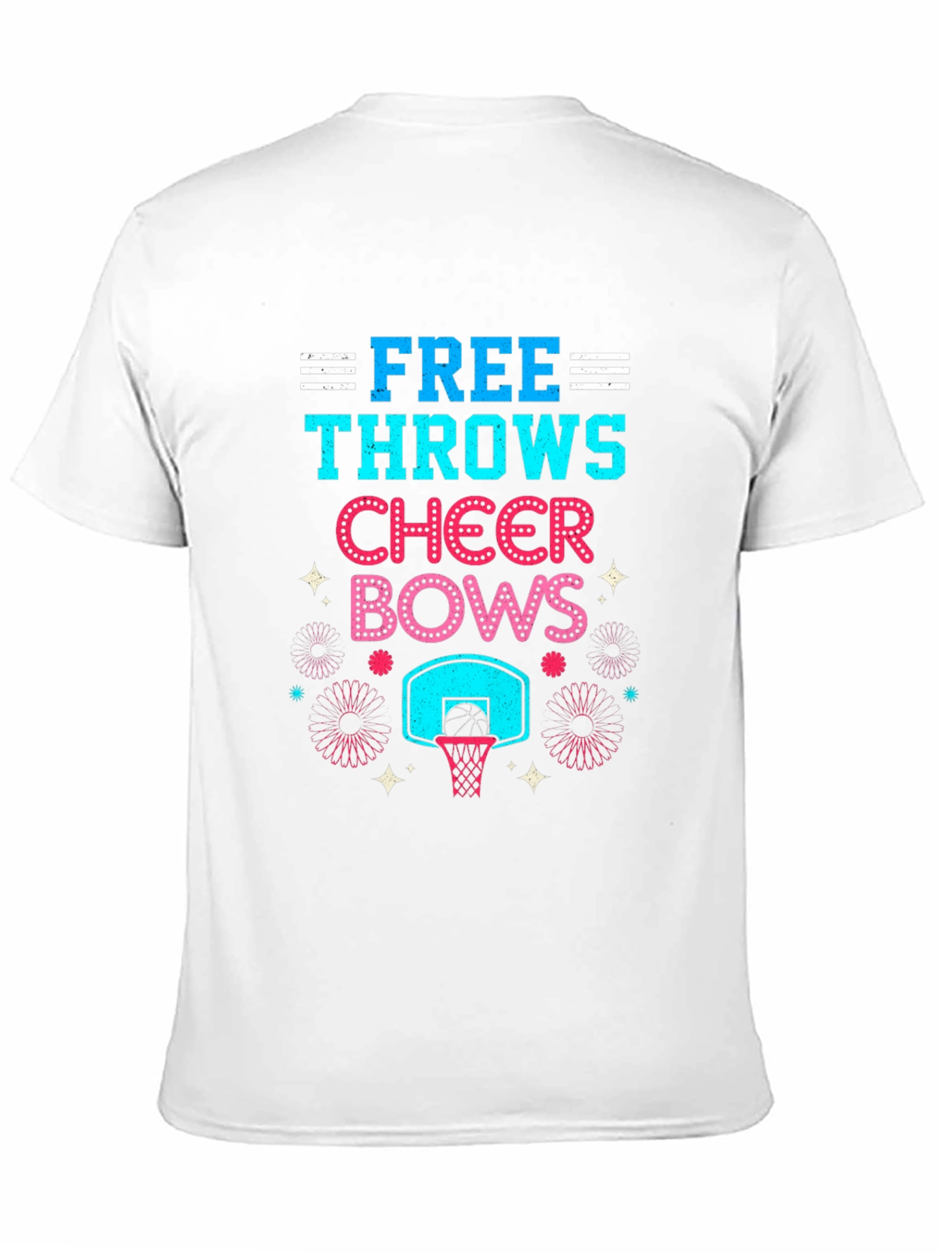 Free Throws Cheer Bows T-Shirt