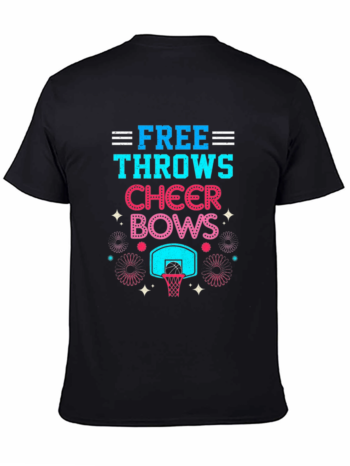 Free Throws Cheer Bows T-Shirt