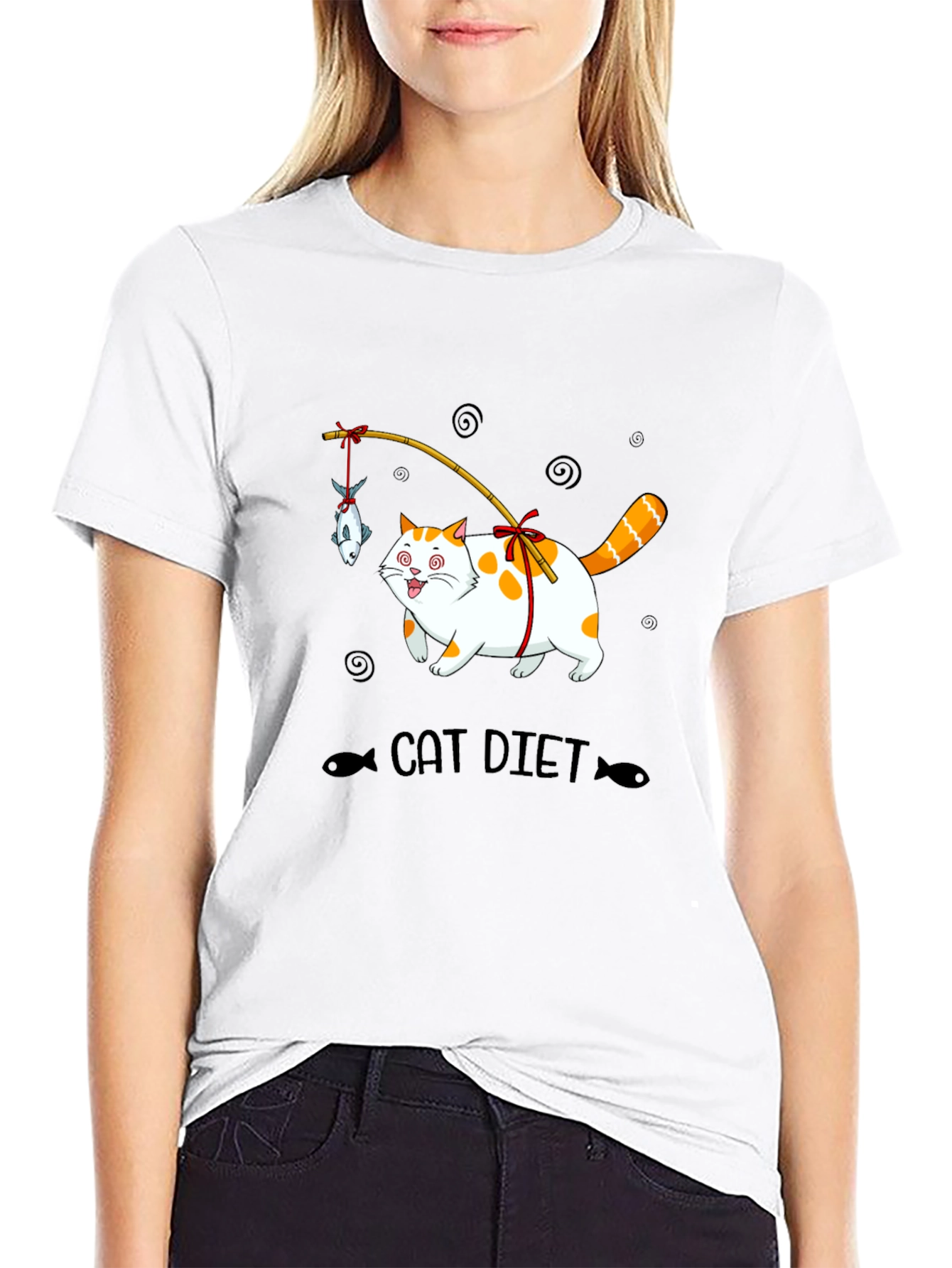 Funny Cat Diet T-Shirt