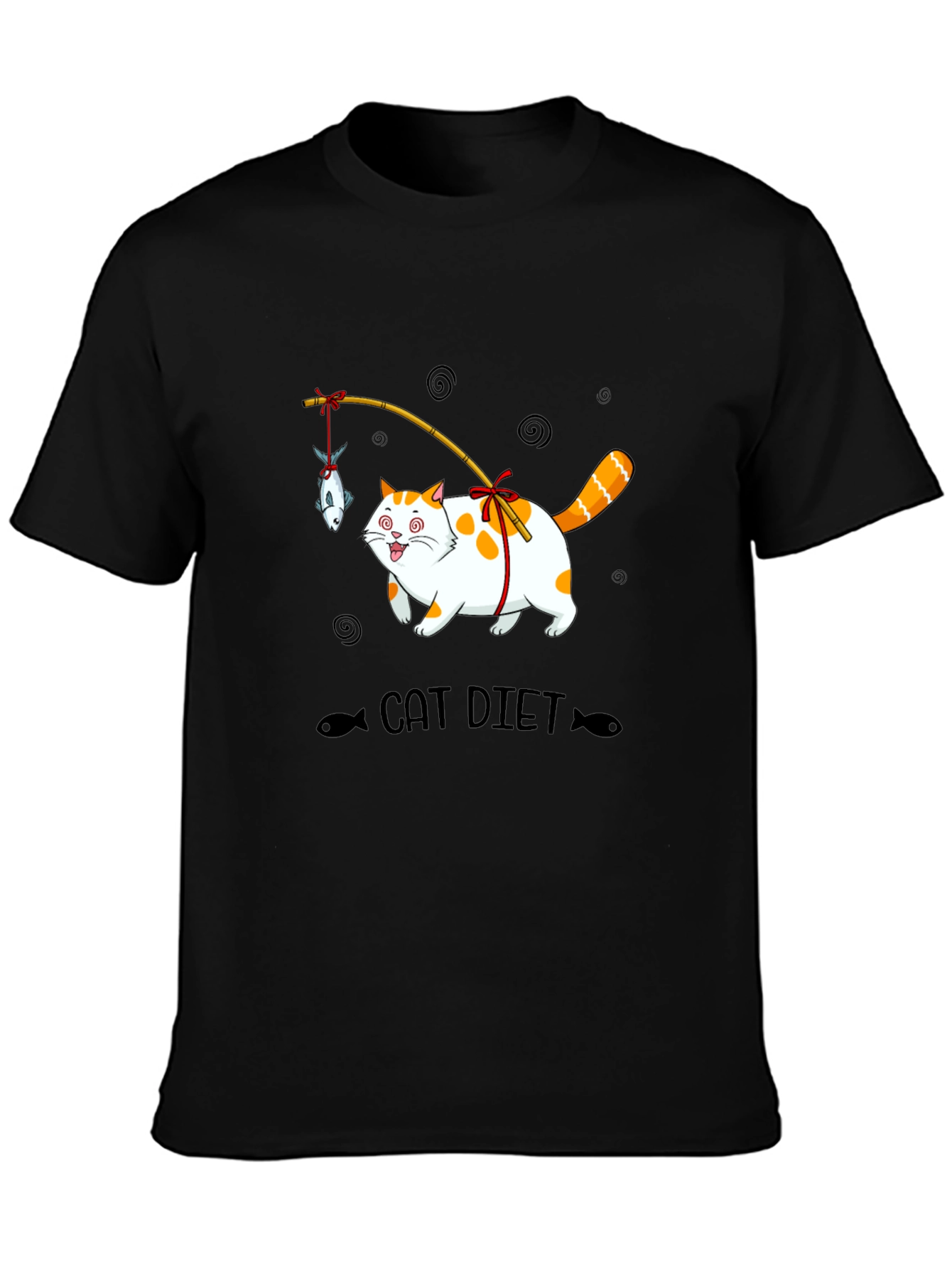 Funny Cat Diet T-Shirt