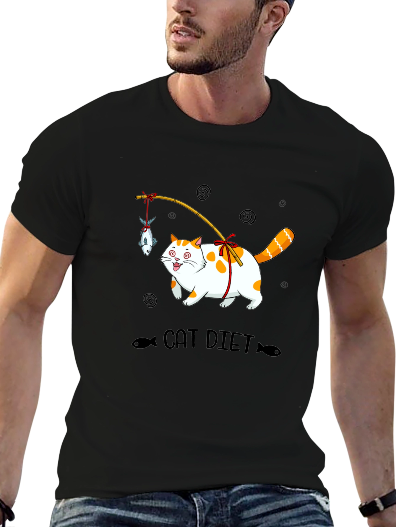 Funny Cat Diet T-Shirt