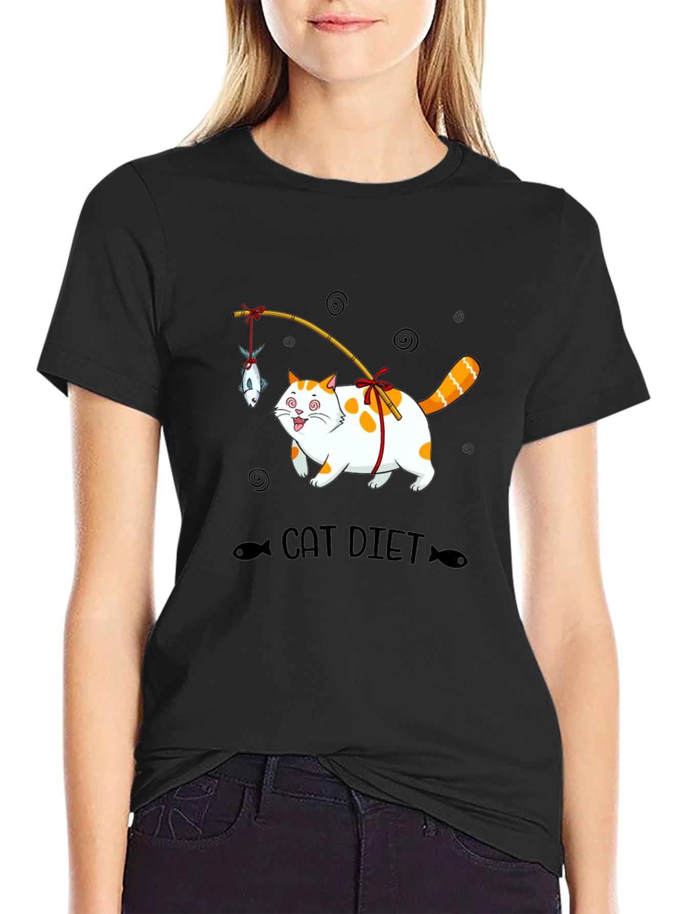 Funny Cat Diet T-Shirt