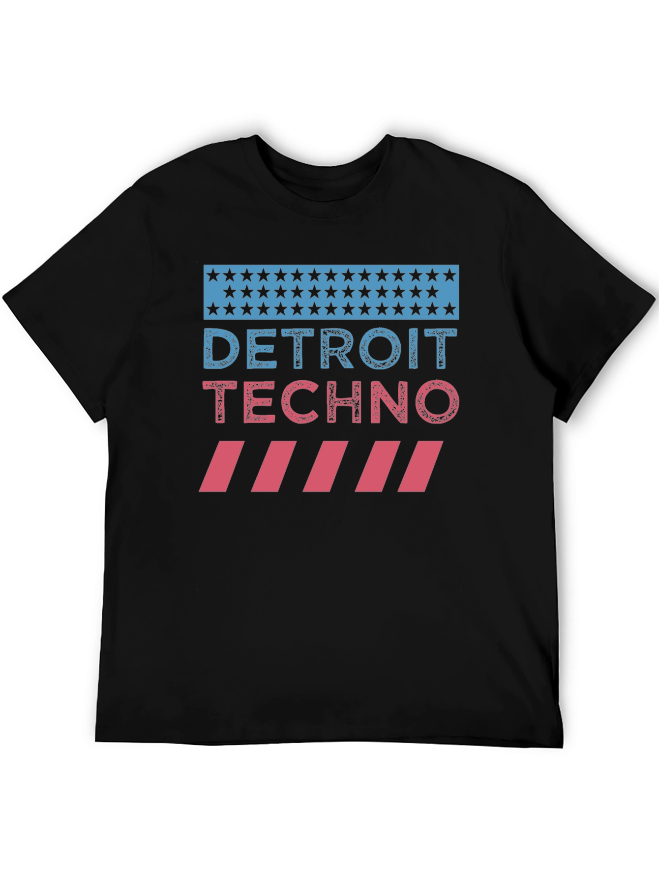 Detroit Techno Graphic T-Shirt - Music Lover Tee