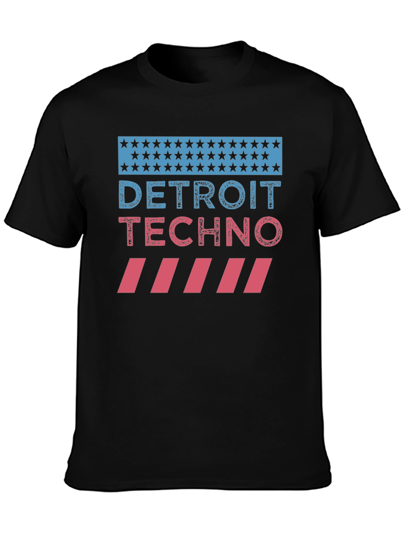 Detroit Techno Graphic T-Shirt - Music Lover Tee