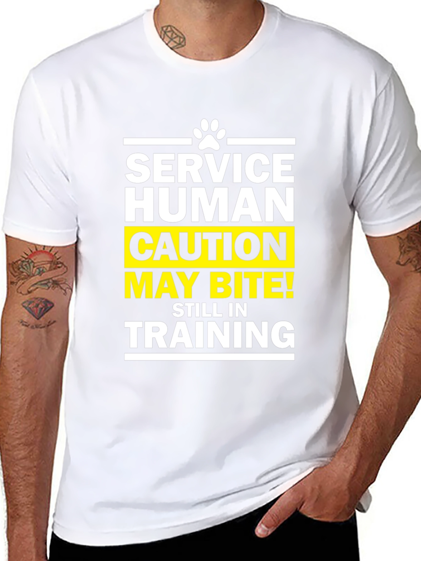 Service Human in Training T-Shirt