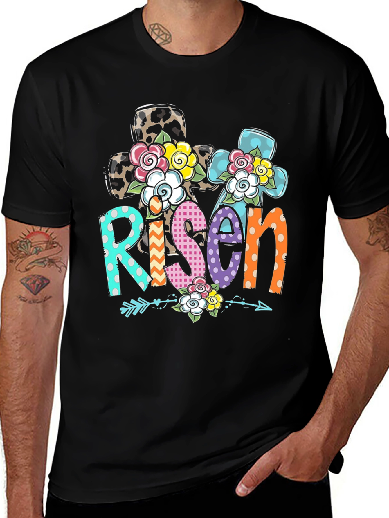 Risen Graphic Tee - Easter Holiday Apparel