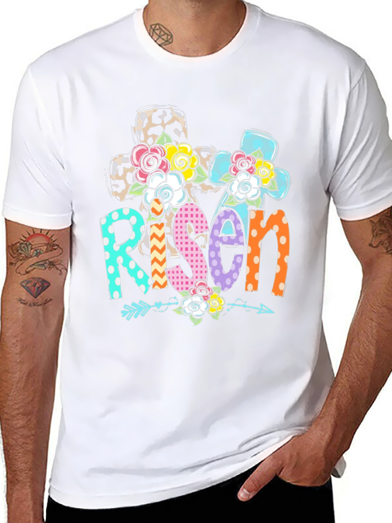 Risen Graphic Tee - Easter Holiday Apparel